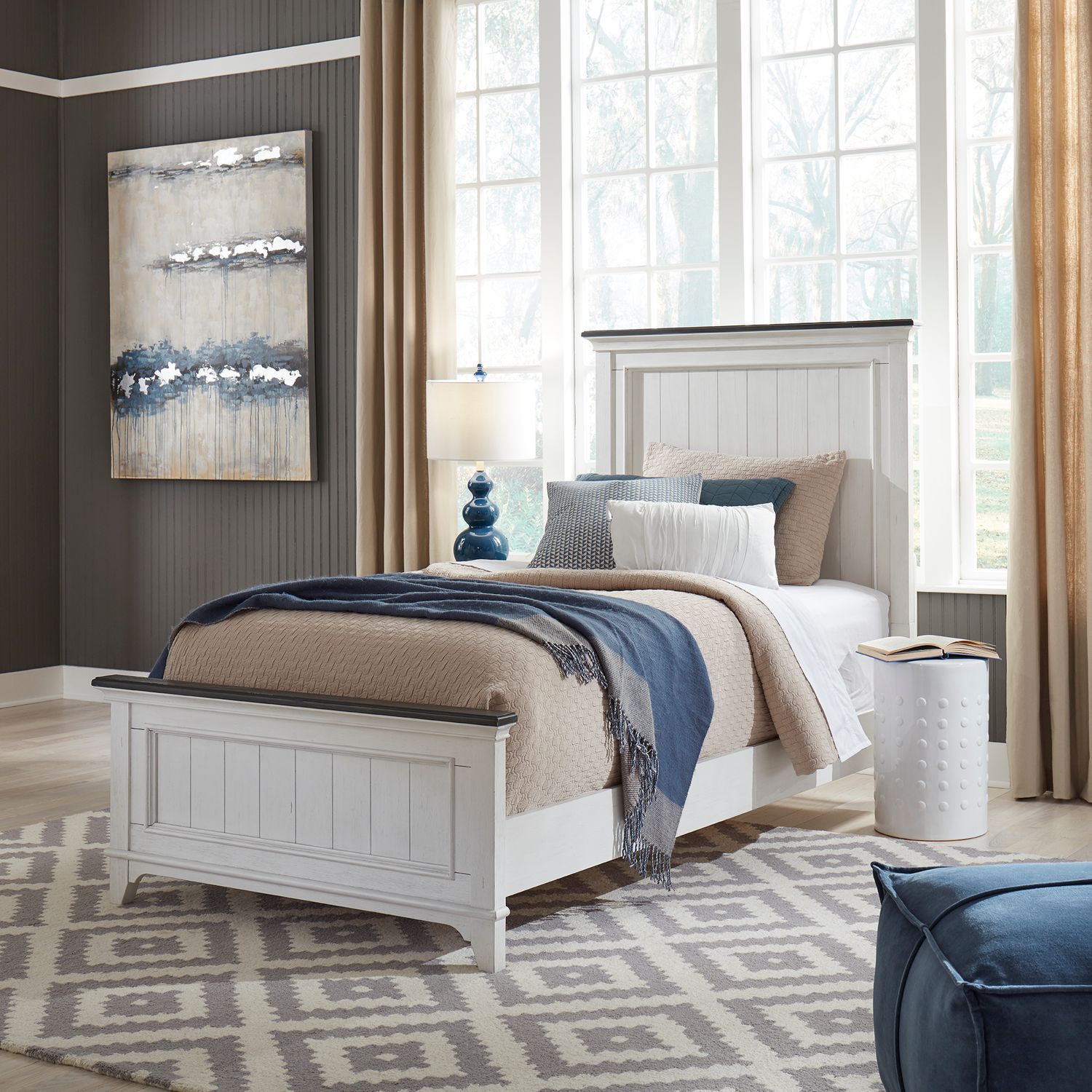 Tremiere Twin Panel Bed