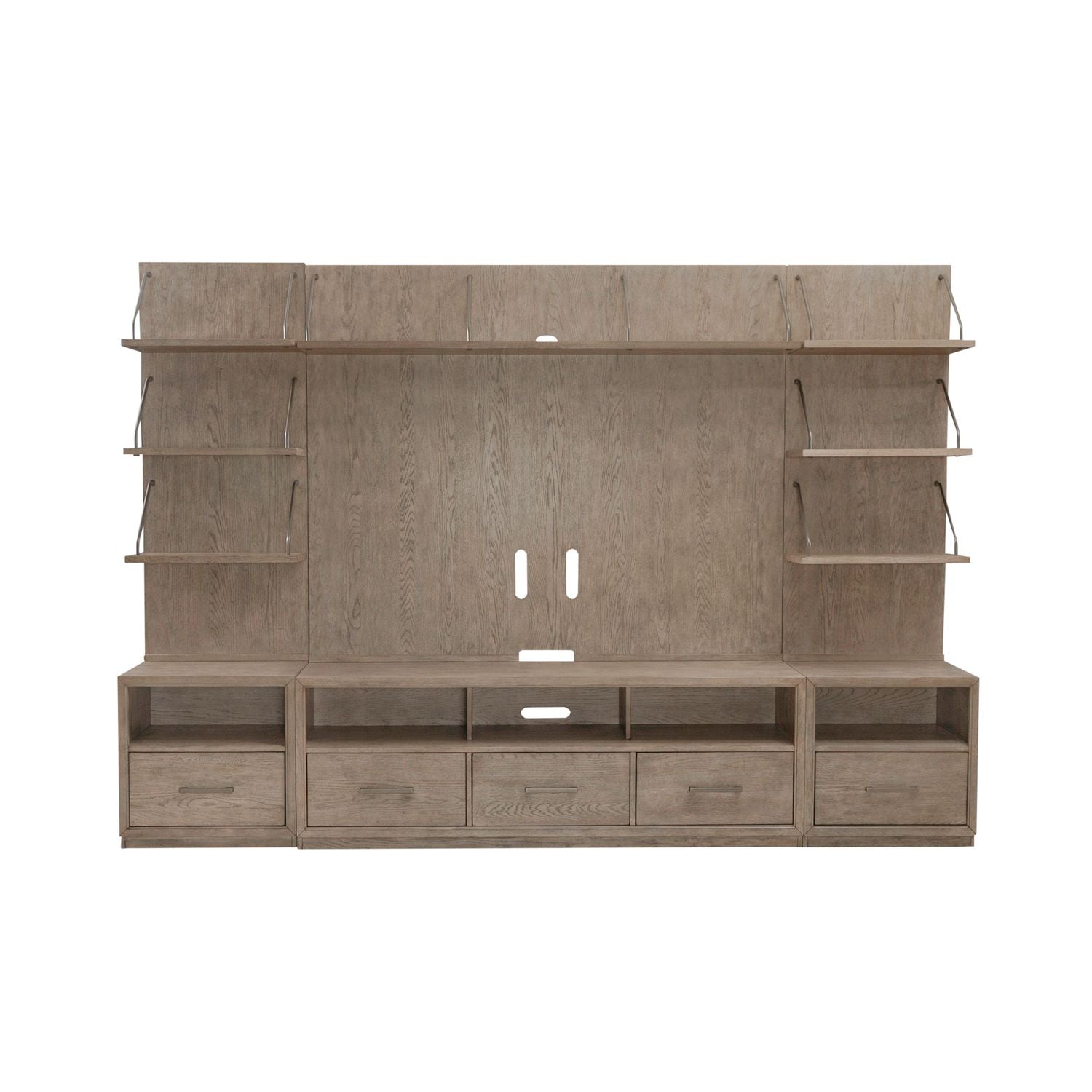 Gradislava Entertainment Center TV Stand with Piers