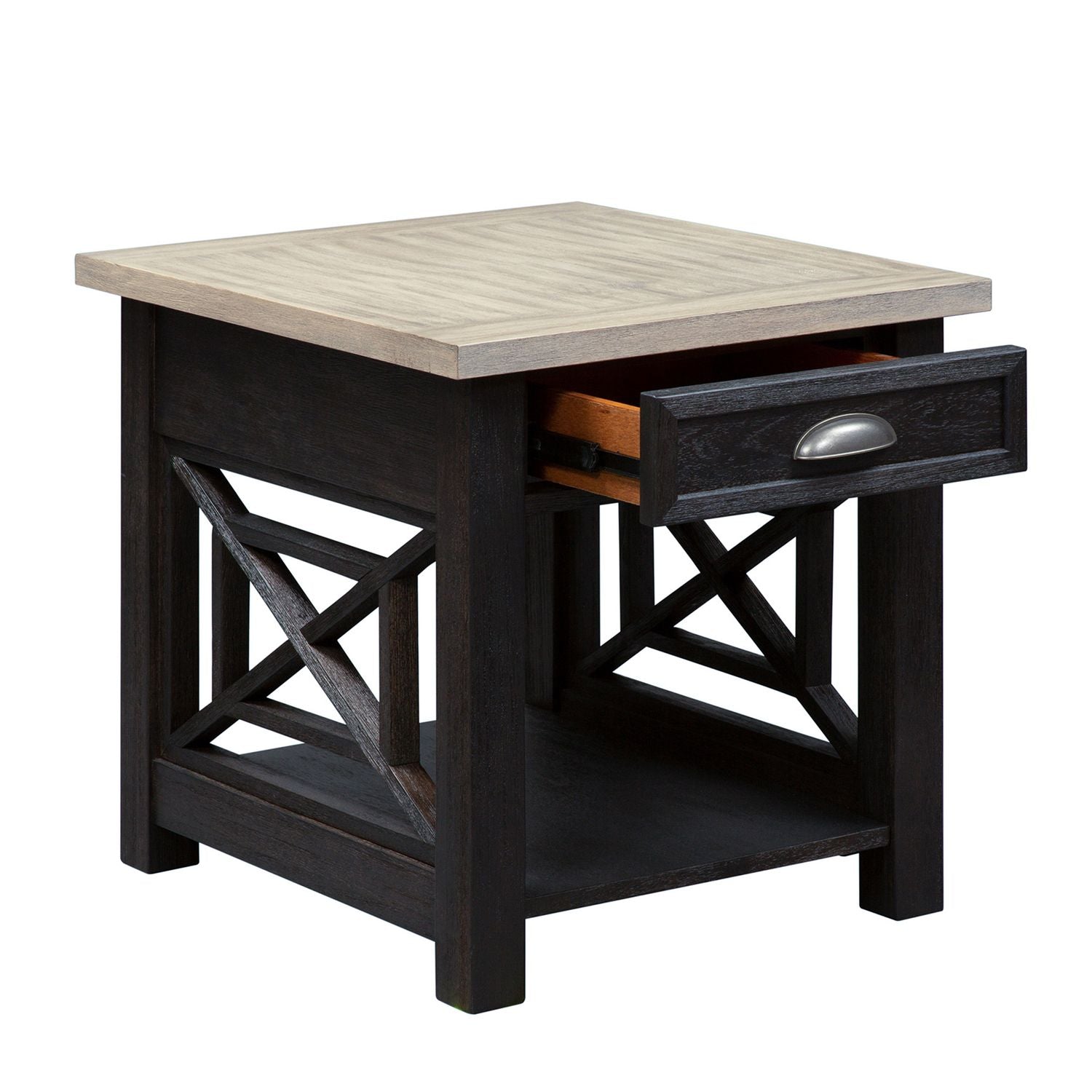 Blaxcell Drawer End Table