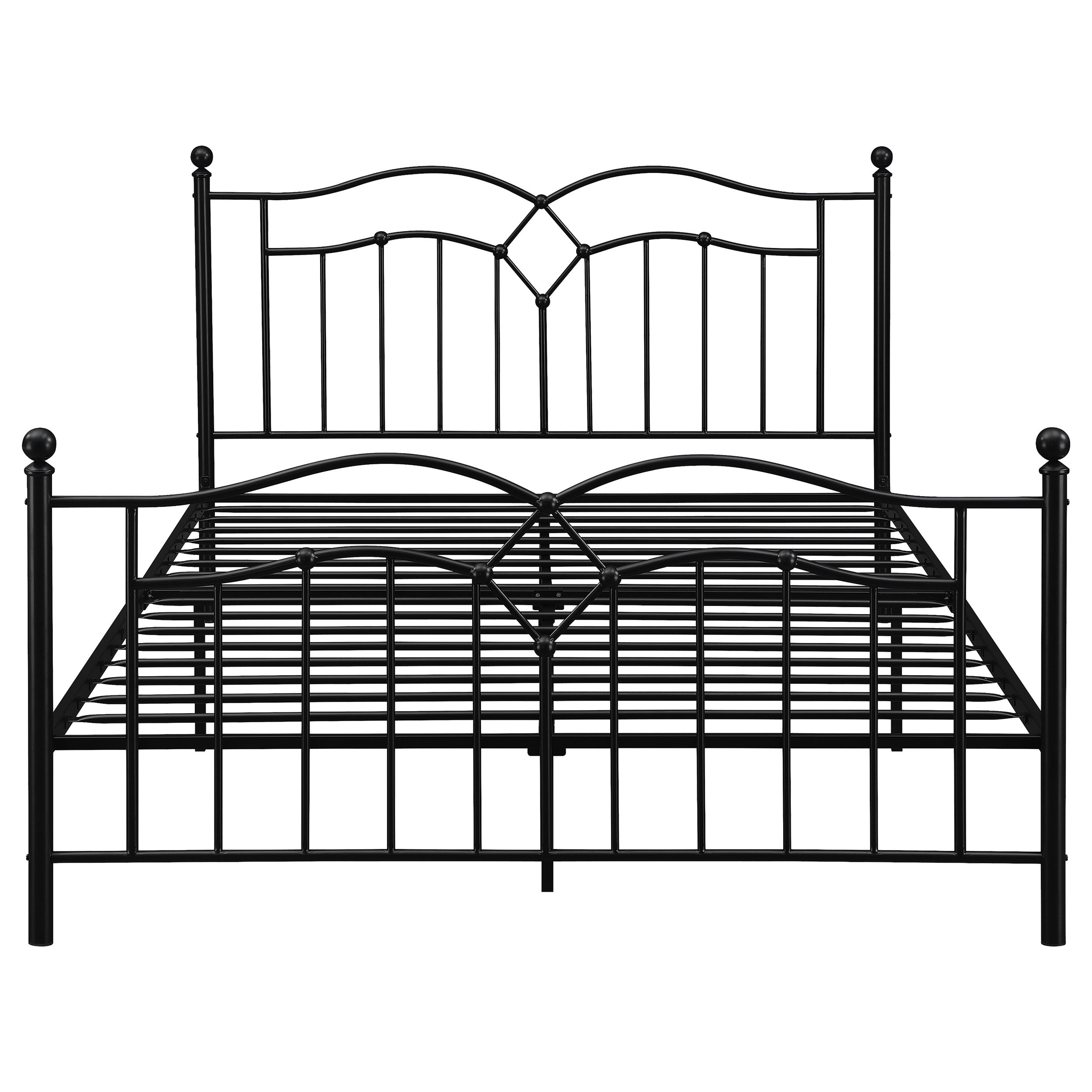 Klossen Queen Platform Bed Black