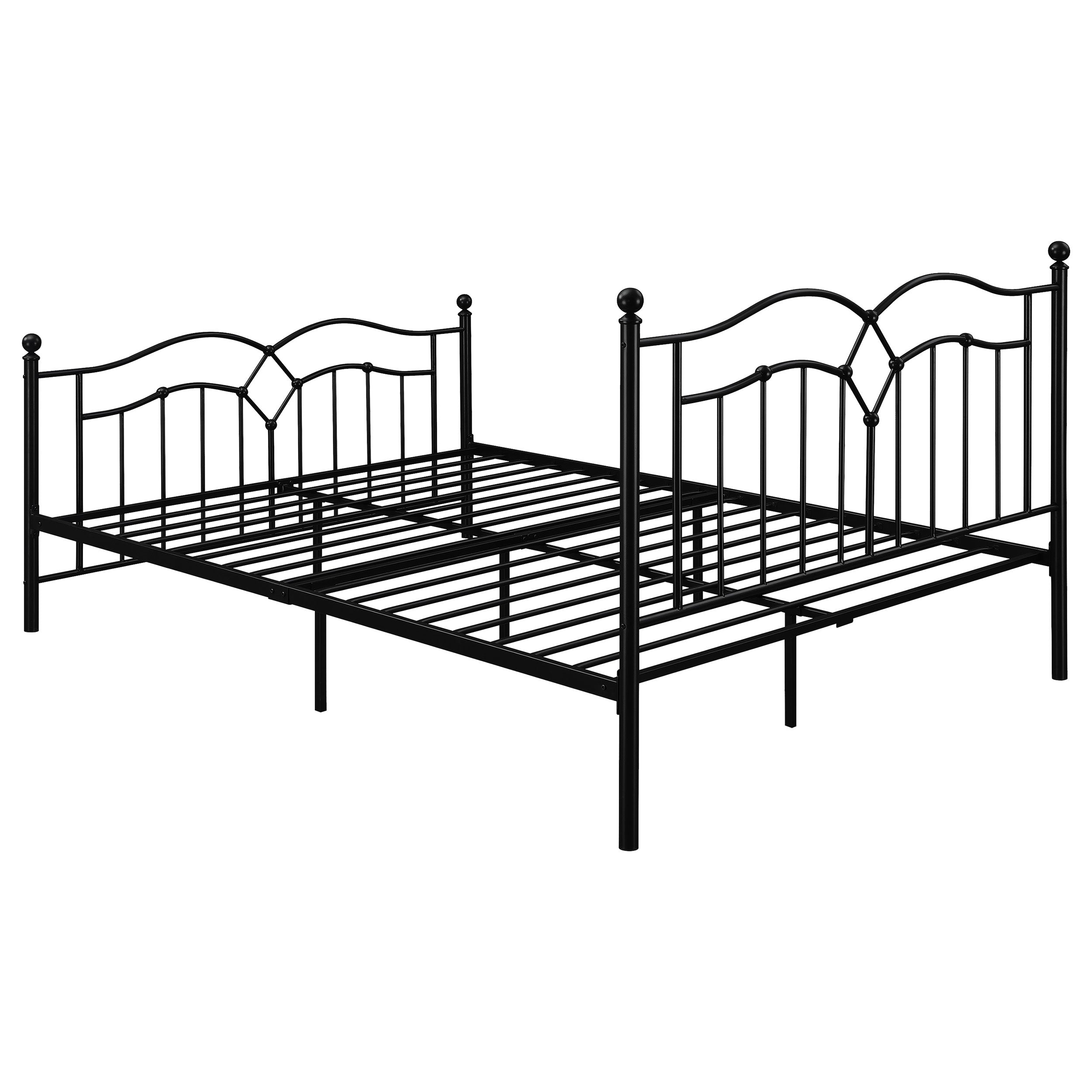 Klossen Queen Platform Bed Black