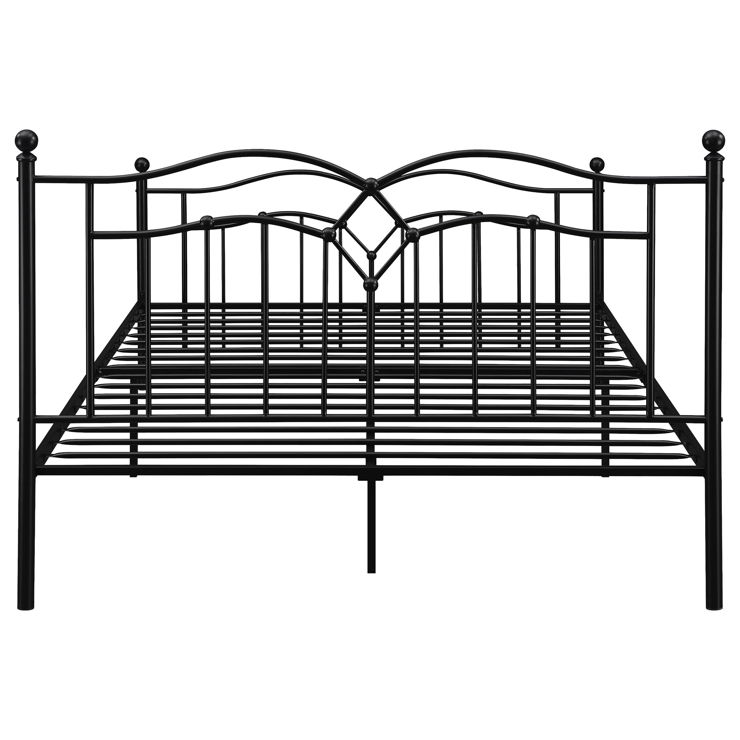 Klossen Queen Platform Bed Black