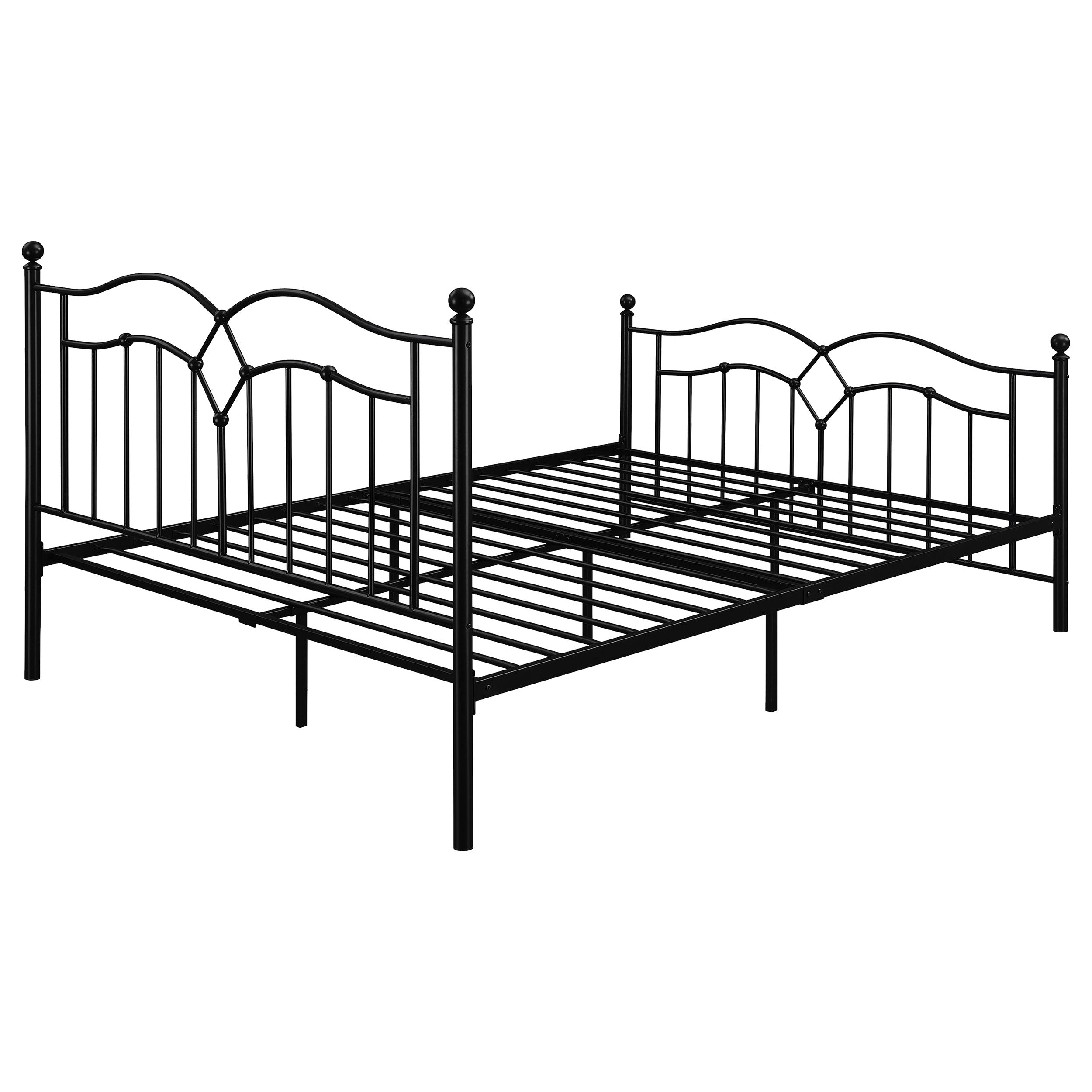 Klossen Queen Platform Bed Black