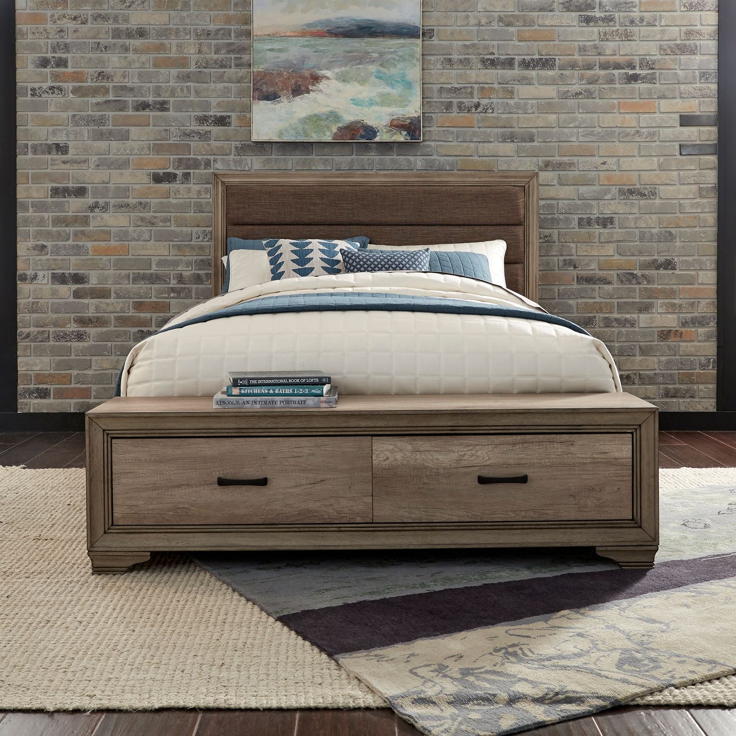 Dearrius Queen Storage Bed