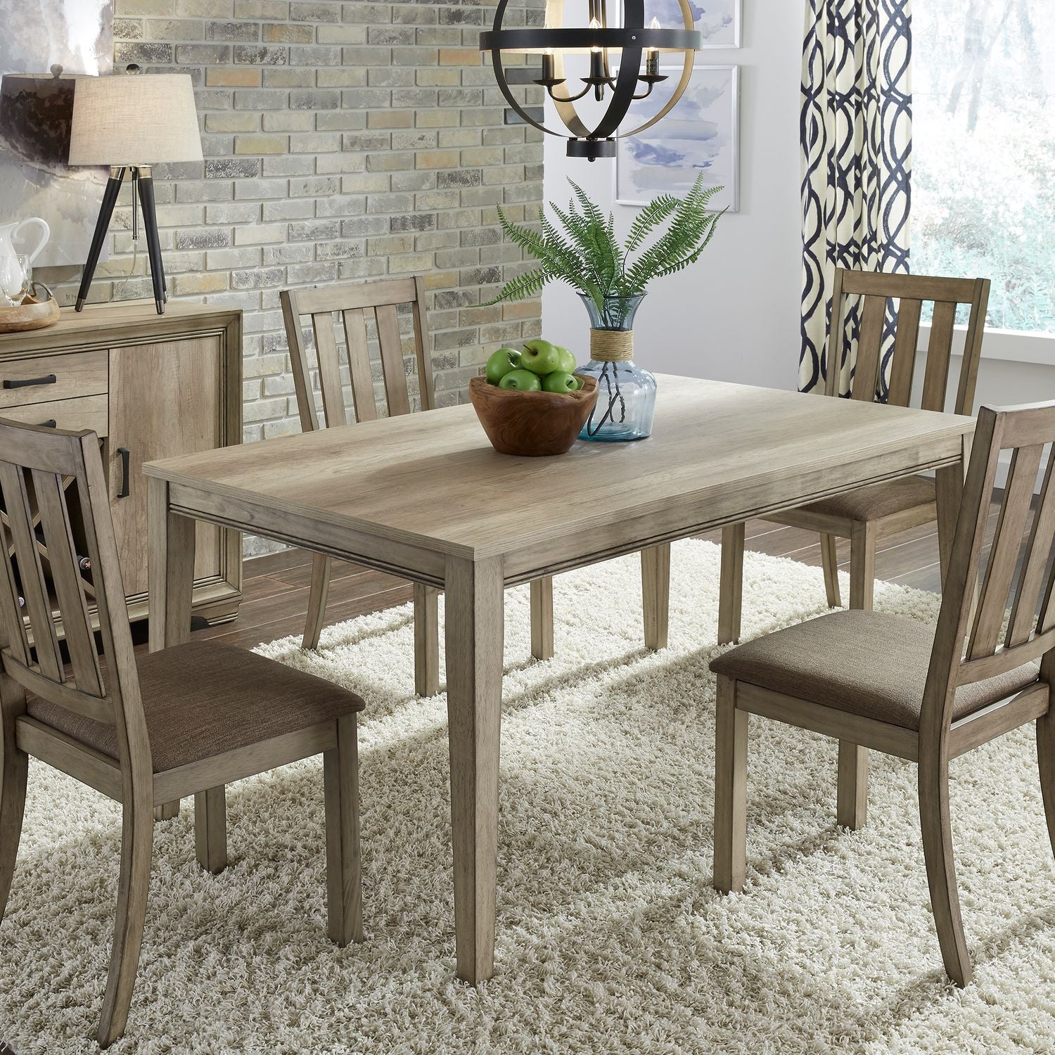 Caliah 5 Piece Rectangular Dining Table Set