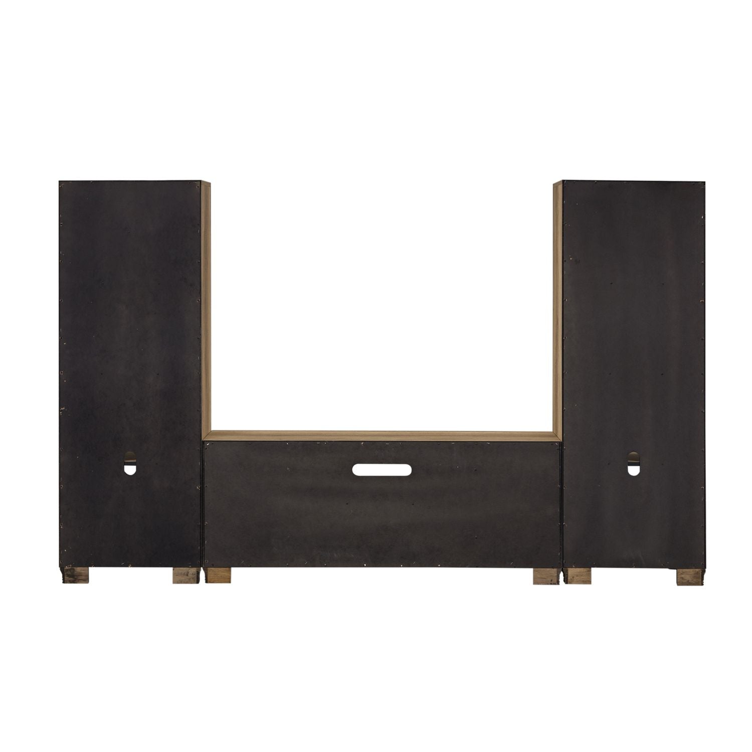 Haakenson Entertainment Center TV Stand w Piers