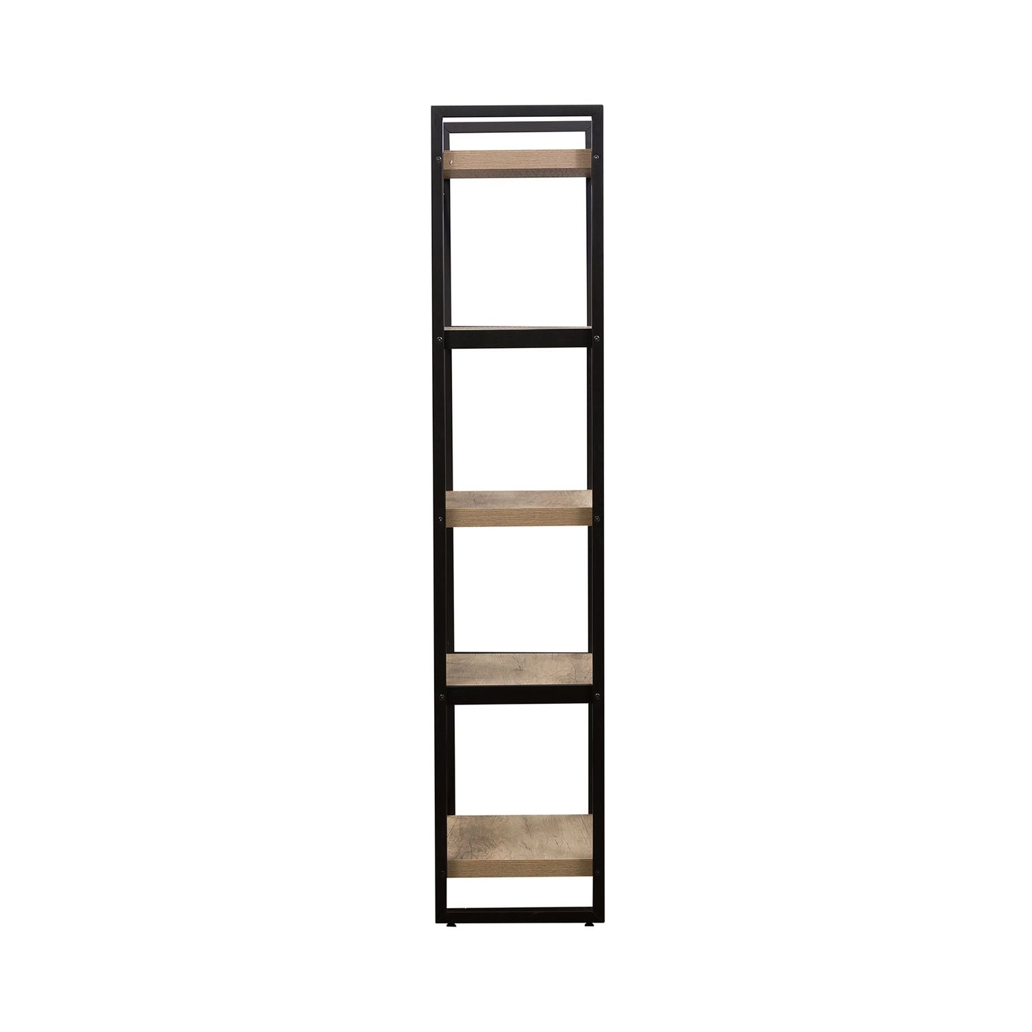 Herna Tall Pier Unit Bookcasewith Faux Metal