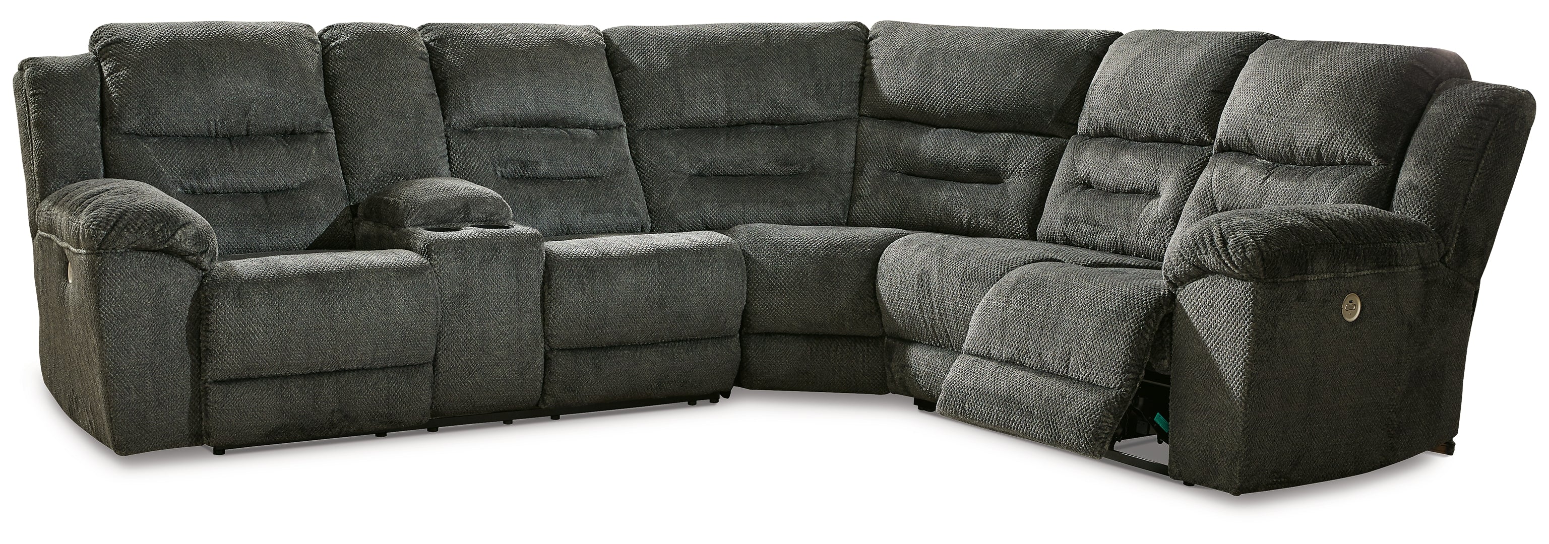 Nettington 3-Piece Power Reclining Sectional