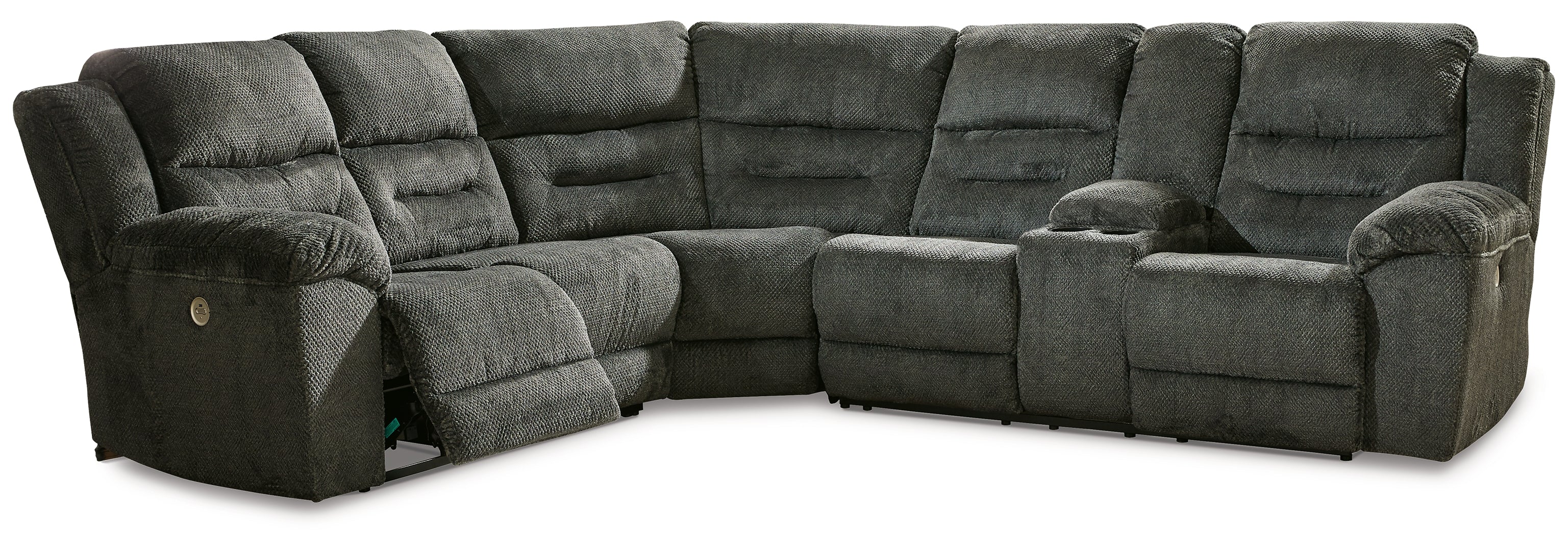 Nettington 3-Piece Power Reclining Sectional