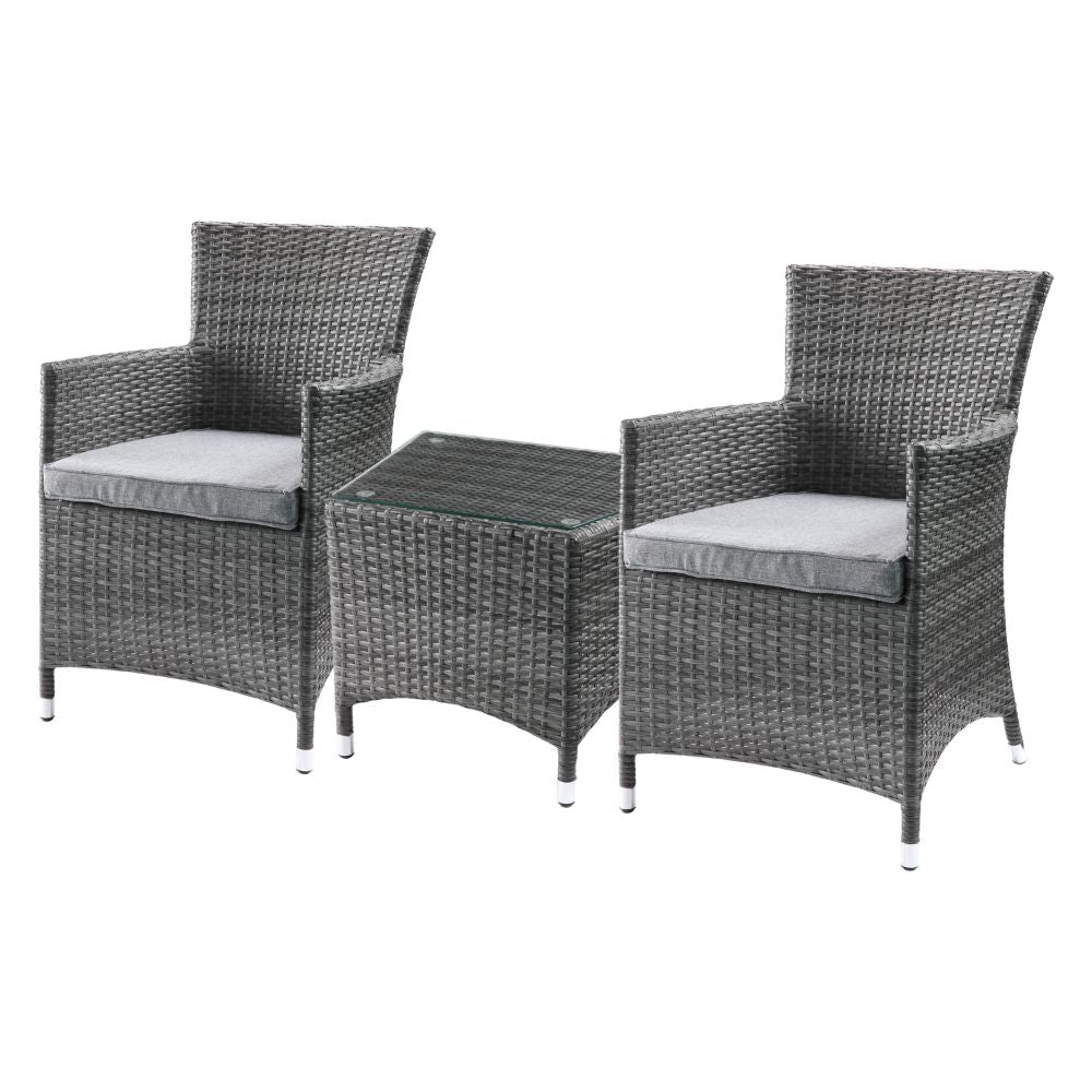 Mersea 3Pc Pack Patio Bistro Set