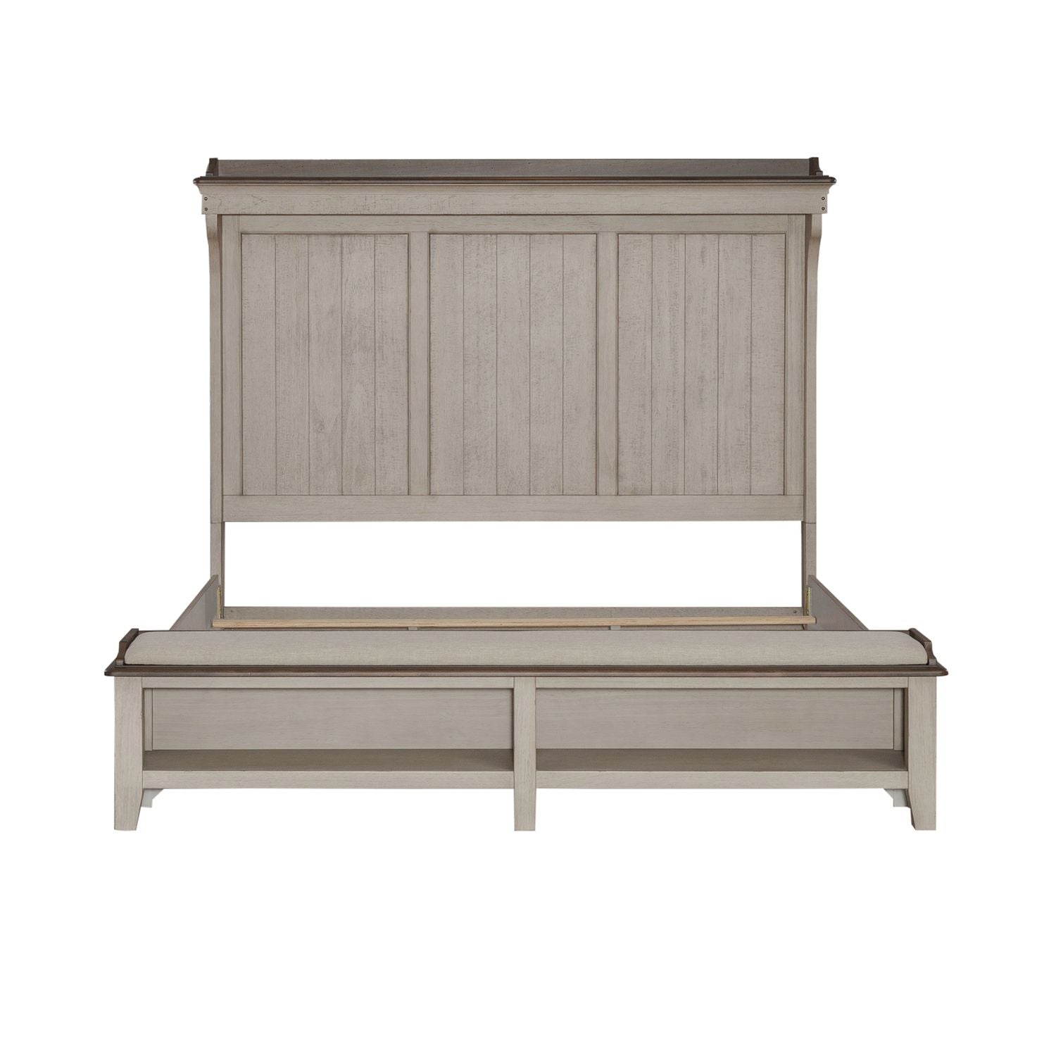 Edma King Mantle Storage Bed