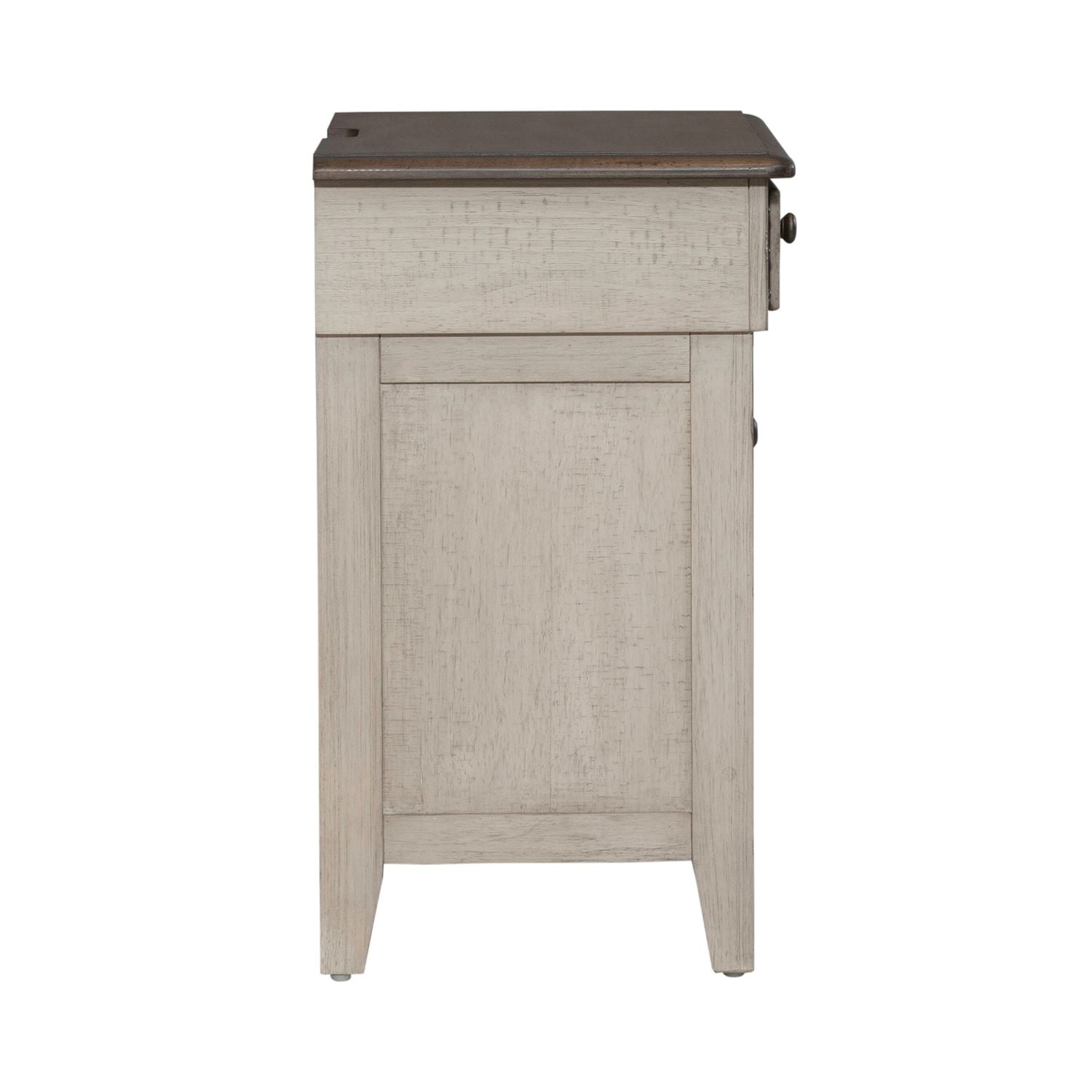 Diamantina 3 Drawer Night Stand with Charging Station