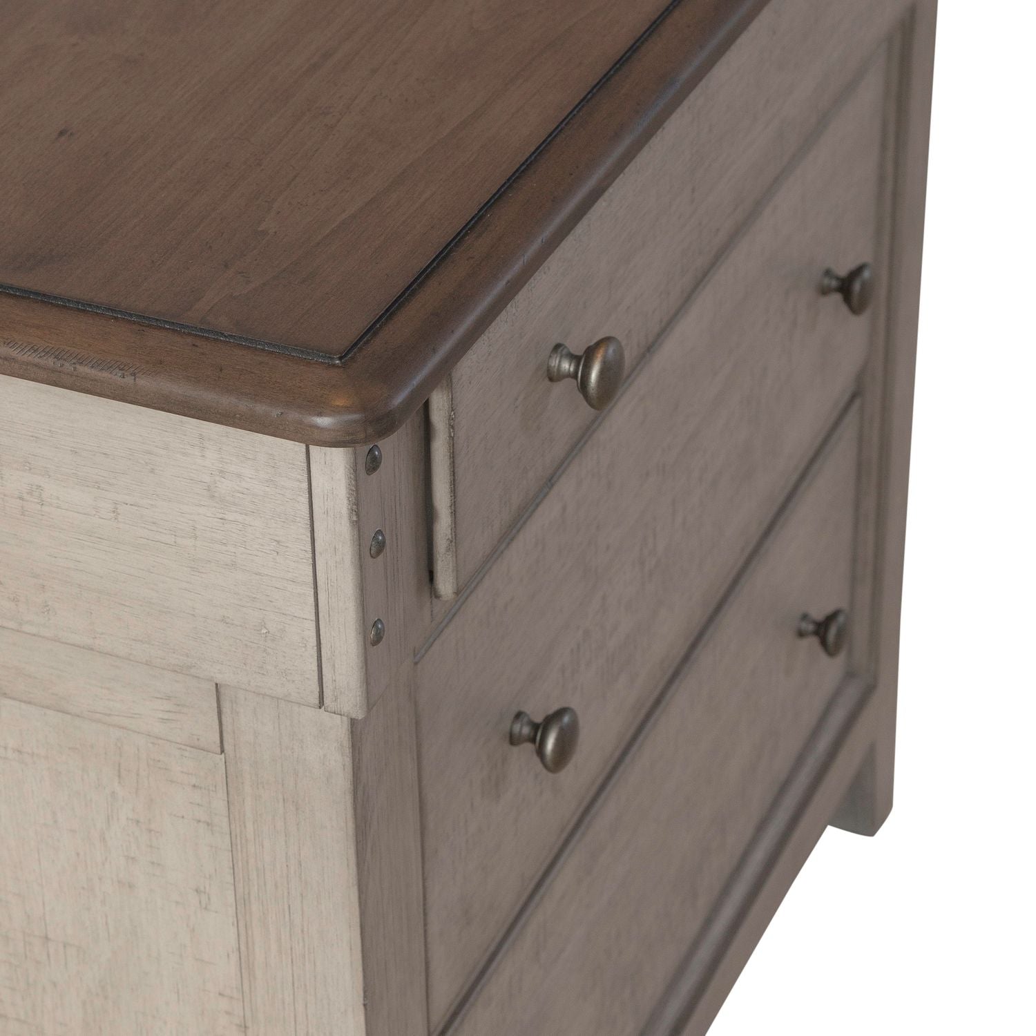 Dominque 3 Drawer Bedside Chest with Charging Station