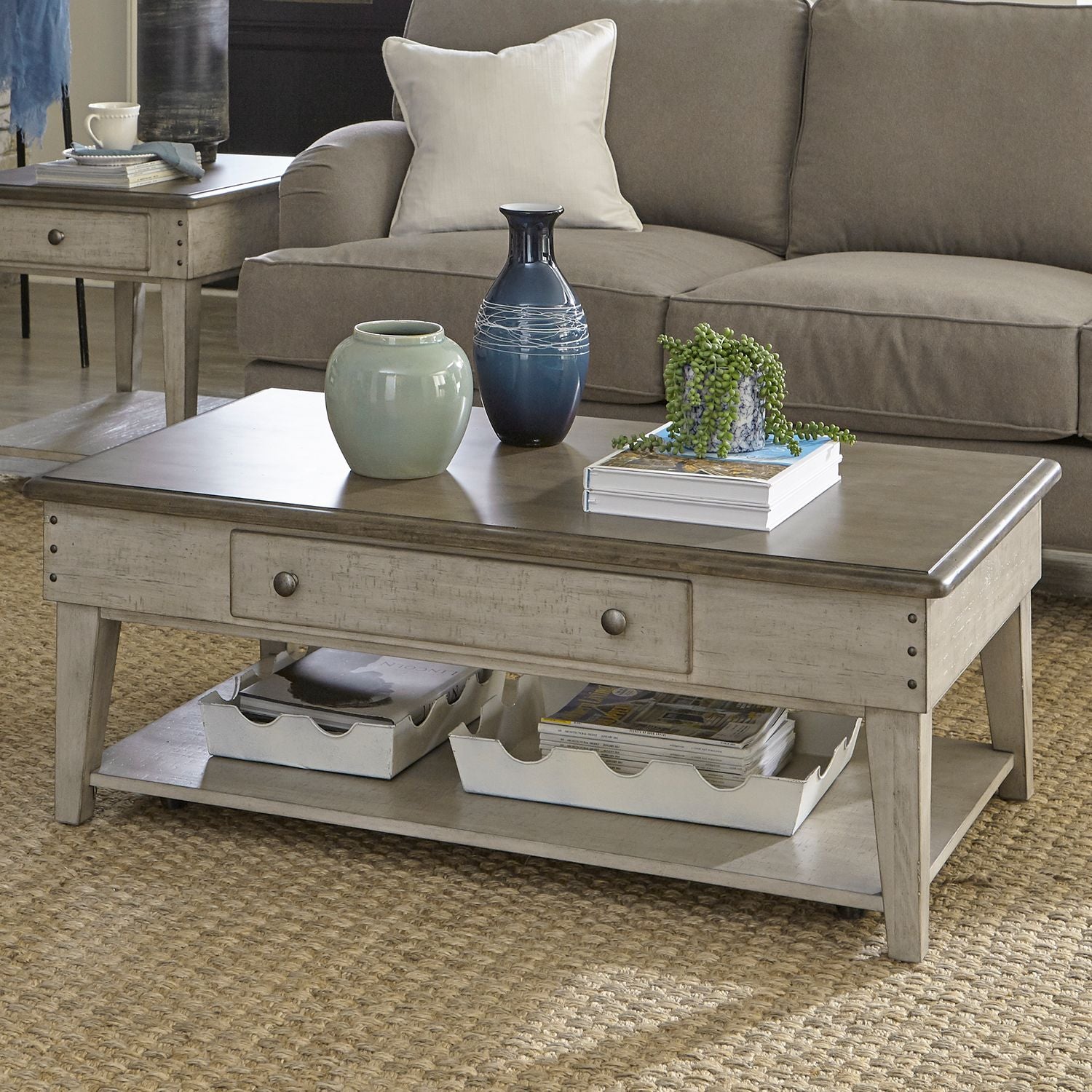 Costache 3 Piece Coffee Table Set