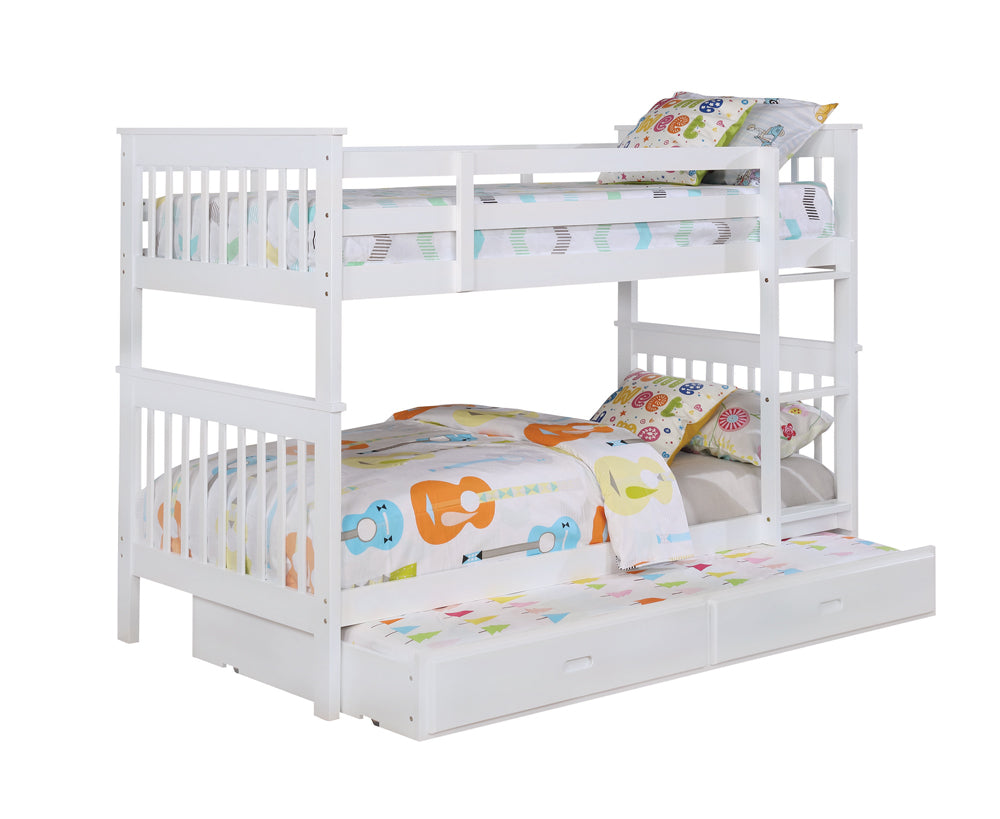 Chapman Twin Over Twin Bunk Bed White