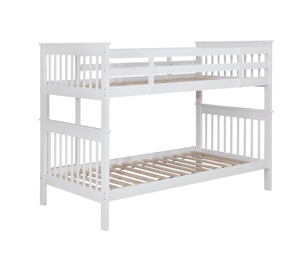 Chapman Twin Over Twin Bunk Bed White