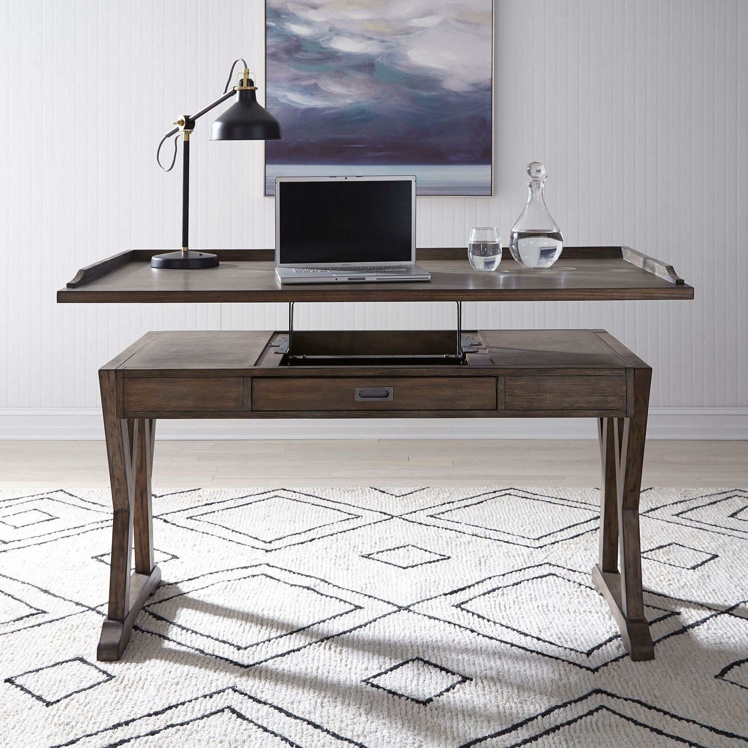 Tenessa Lift Top Writing Desk