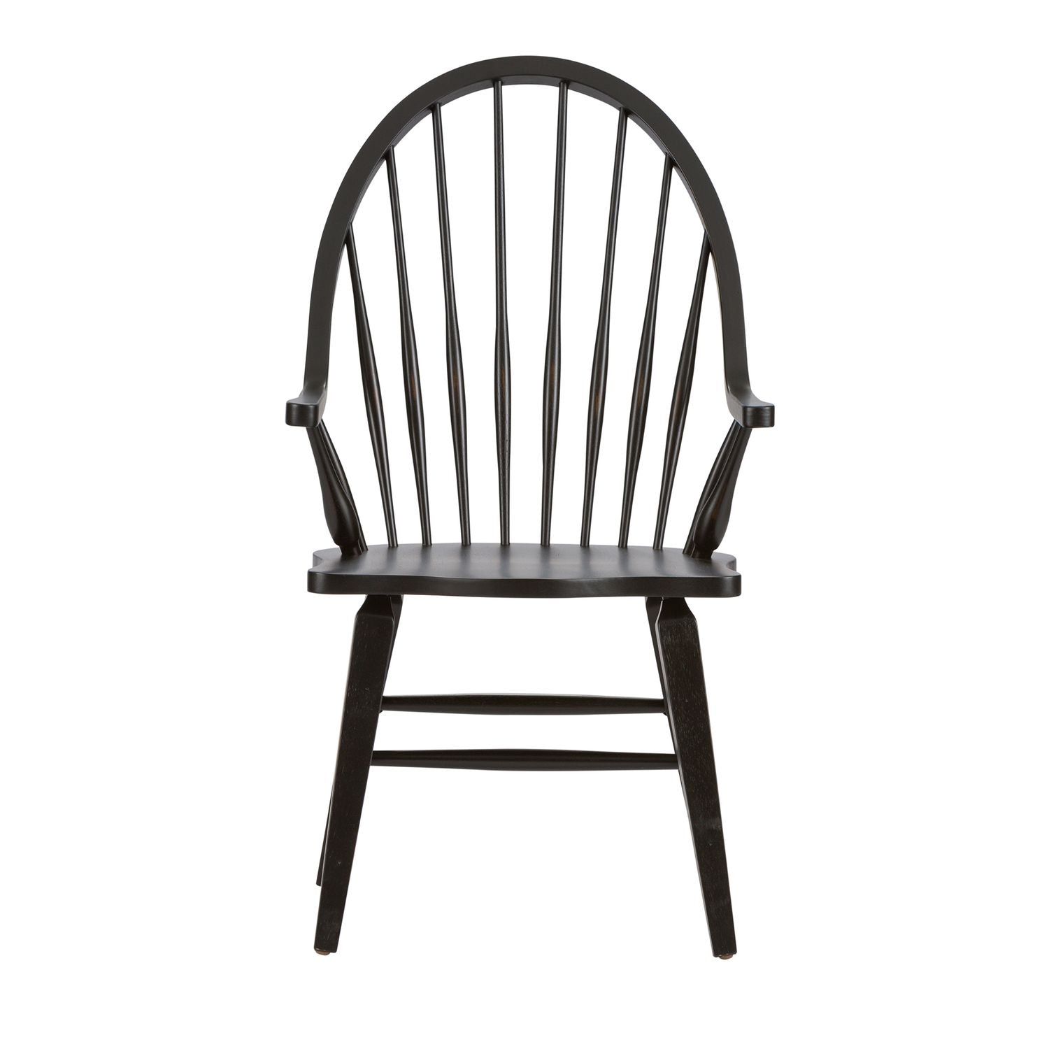 Clas Windsor Back Arm Chair - Black