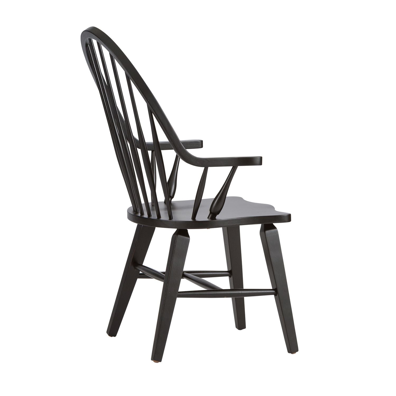 Clas Windsor Back Arm Chair - Black