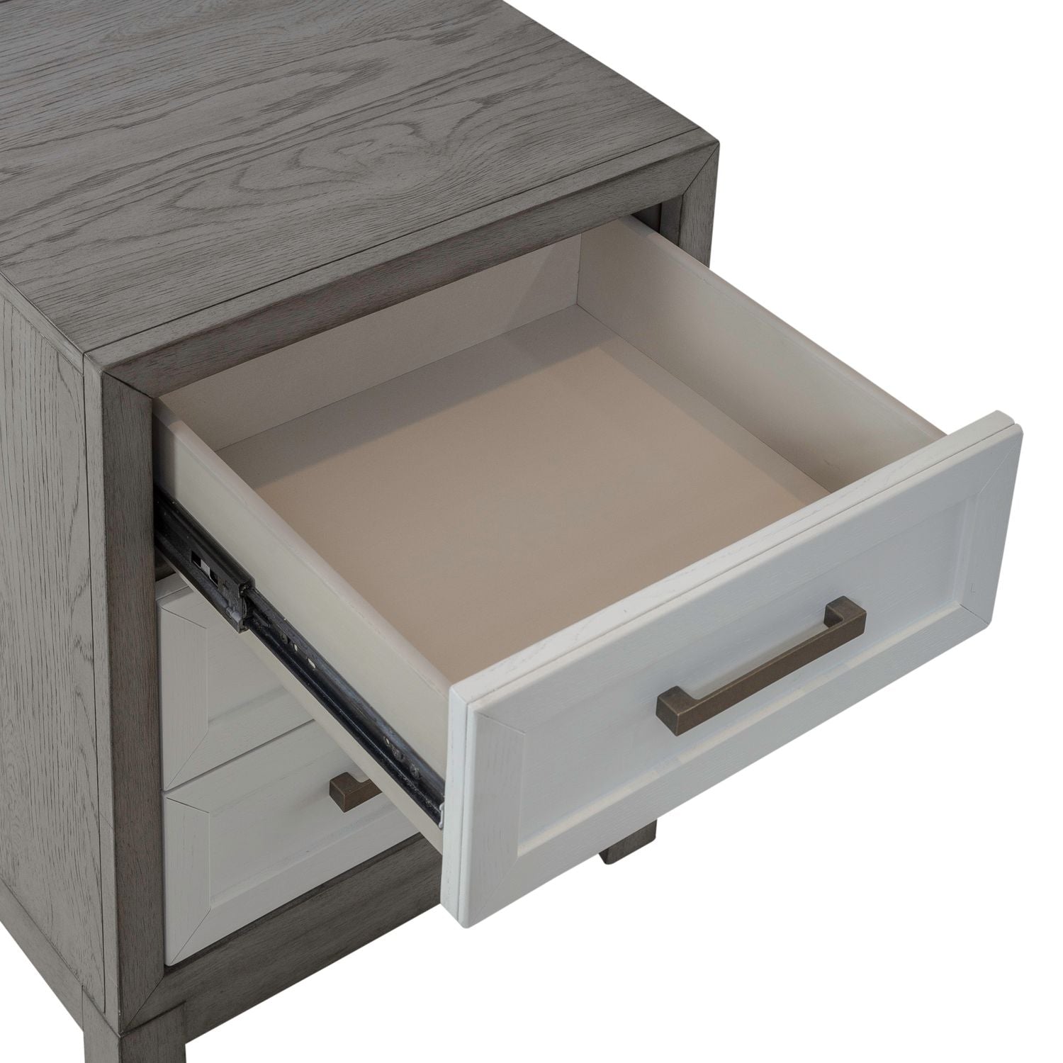 Leandru 3 Drawer Chairside Table