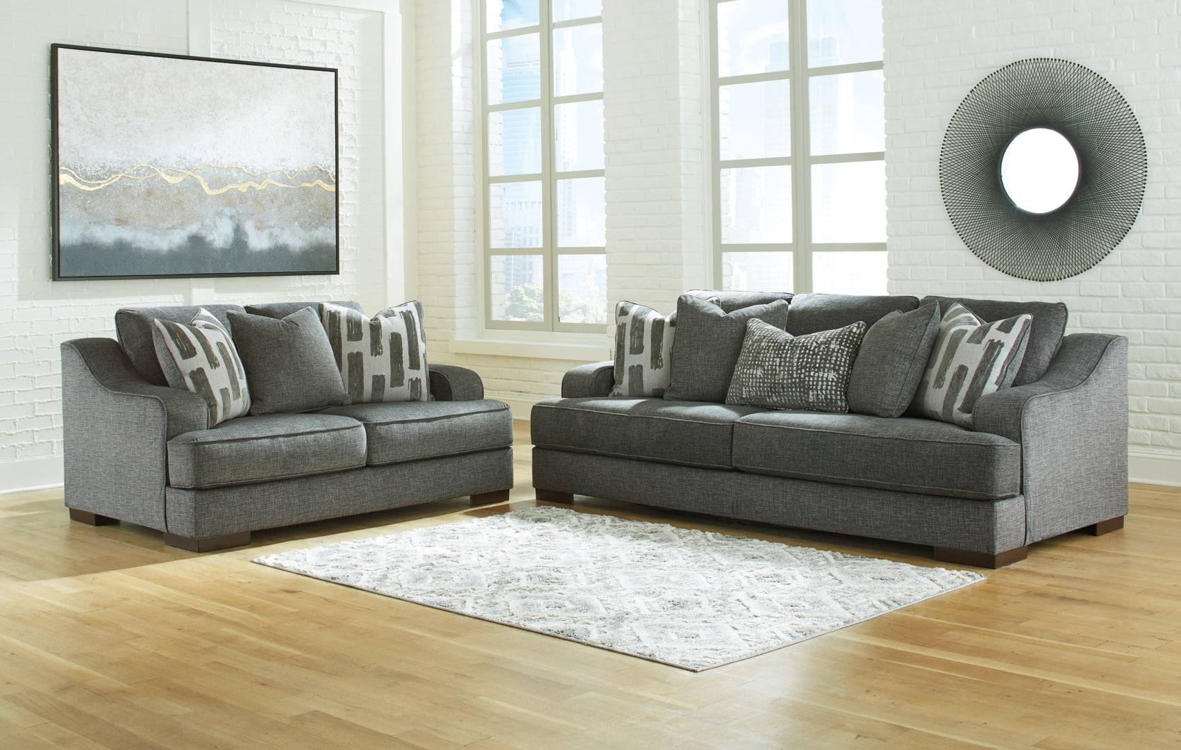 Lessinger Sofa and Loveseat