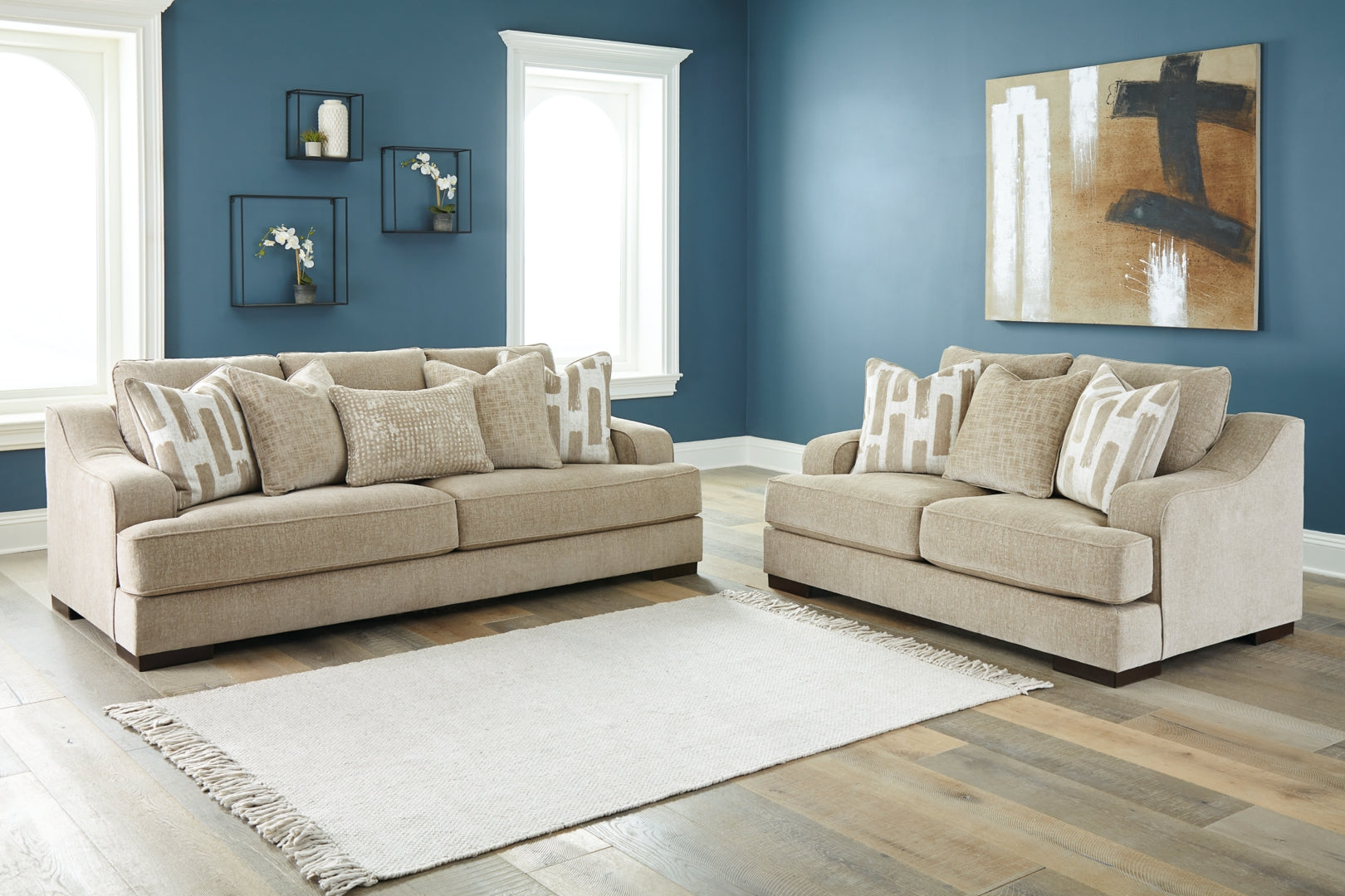 Lessinger Sofa and Loveseat