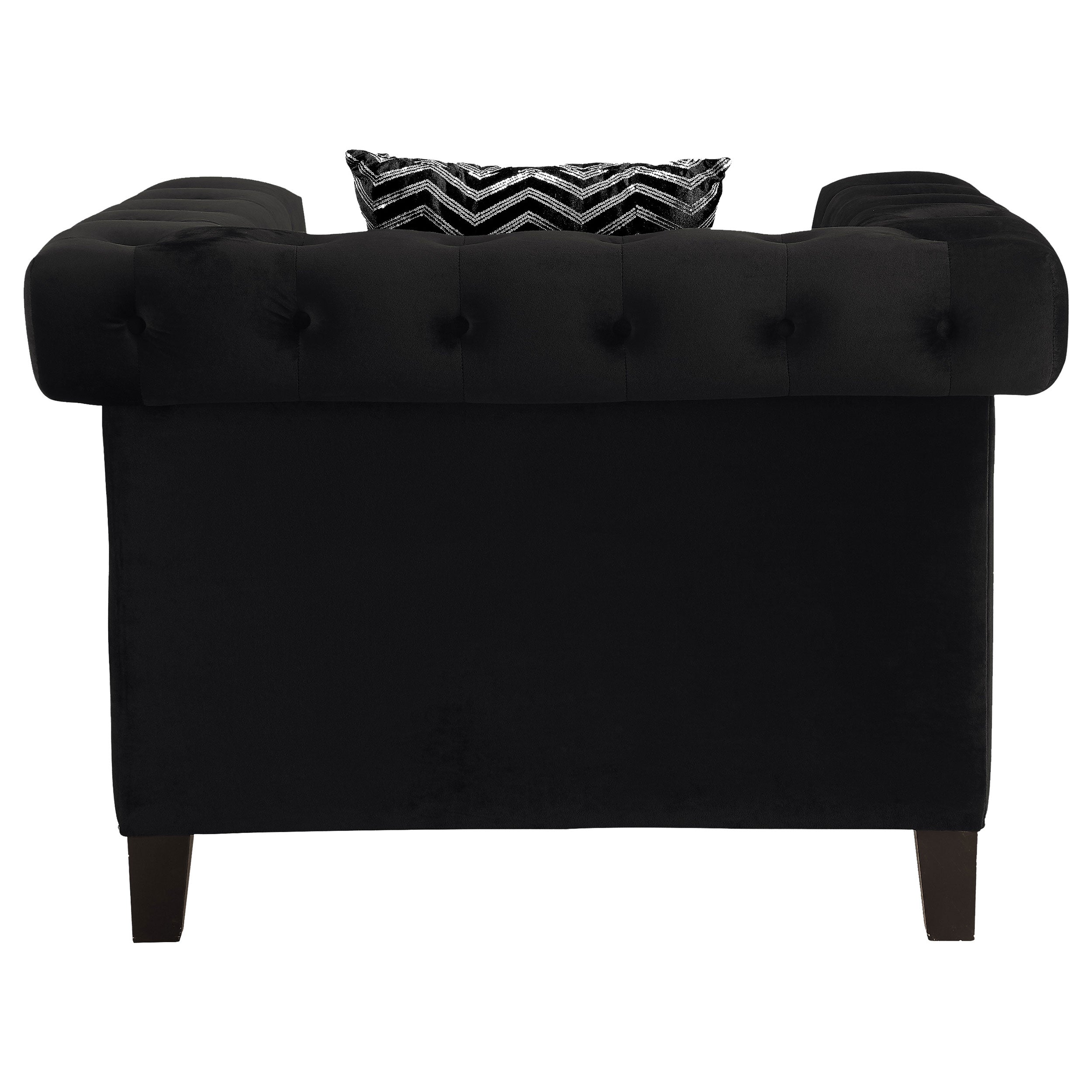 Reventlow Tufted Chair Black