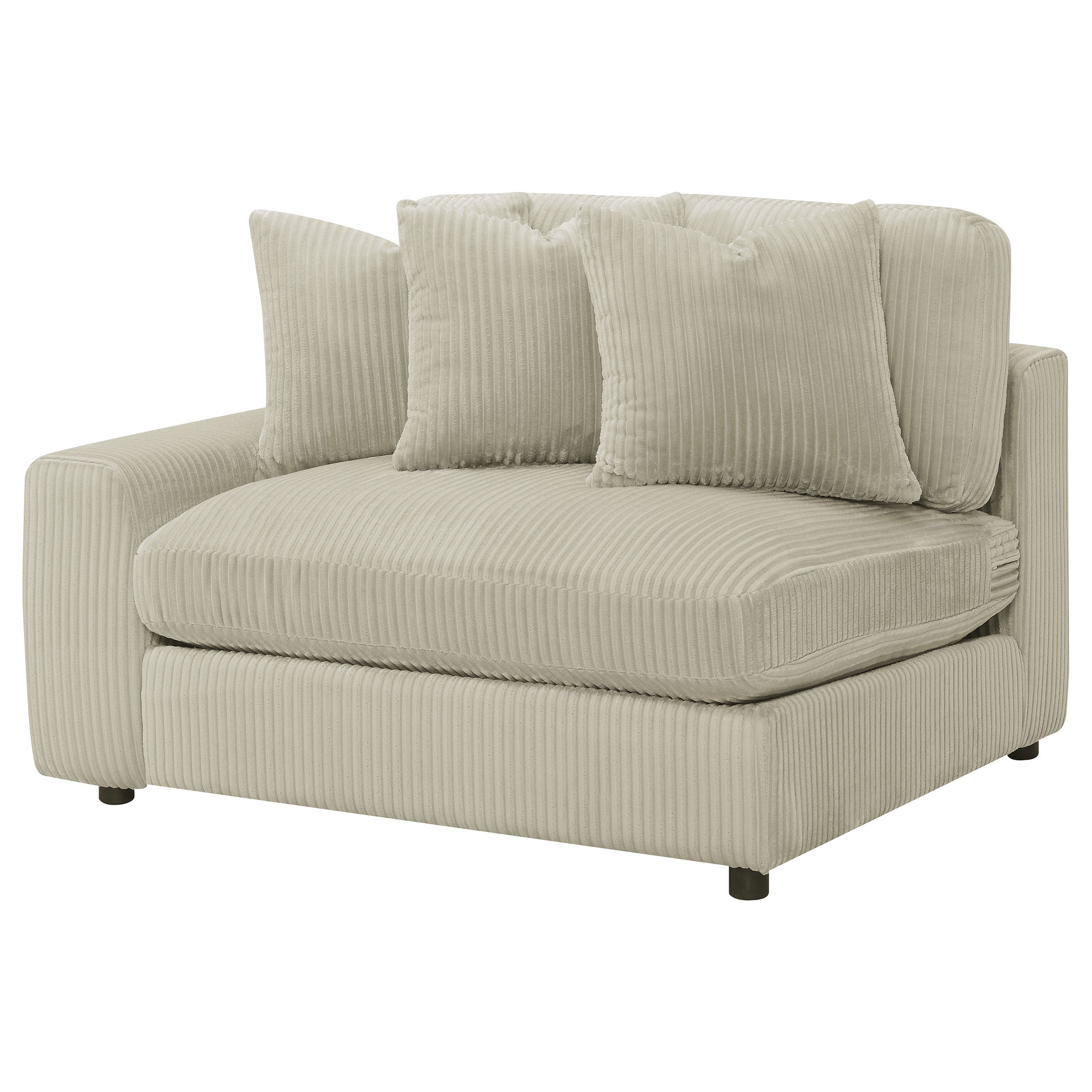 Blaine Upholstered Reversible Sectional Sofa Sand