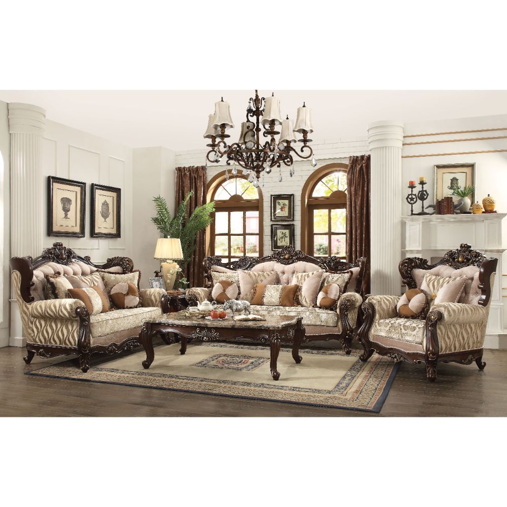 Cassadra Sofa W/7 Pillows