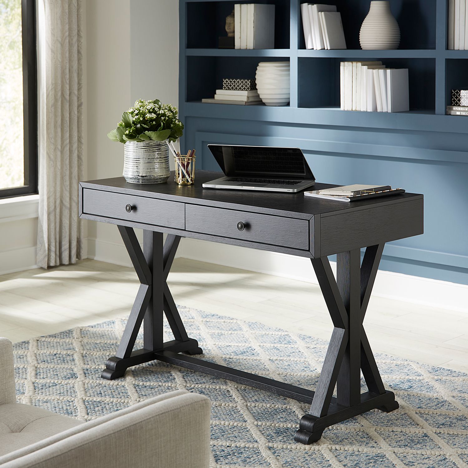 Charlie-Rae Writing Desk- Black