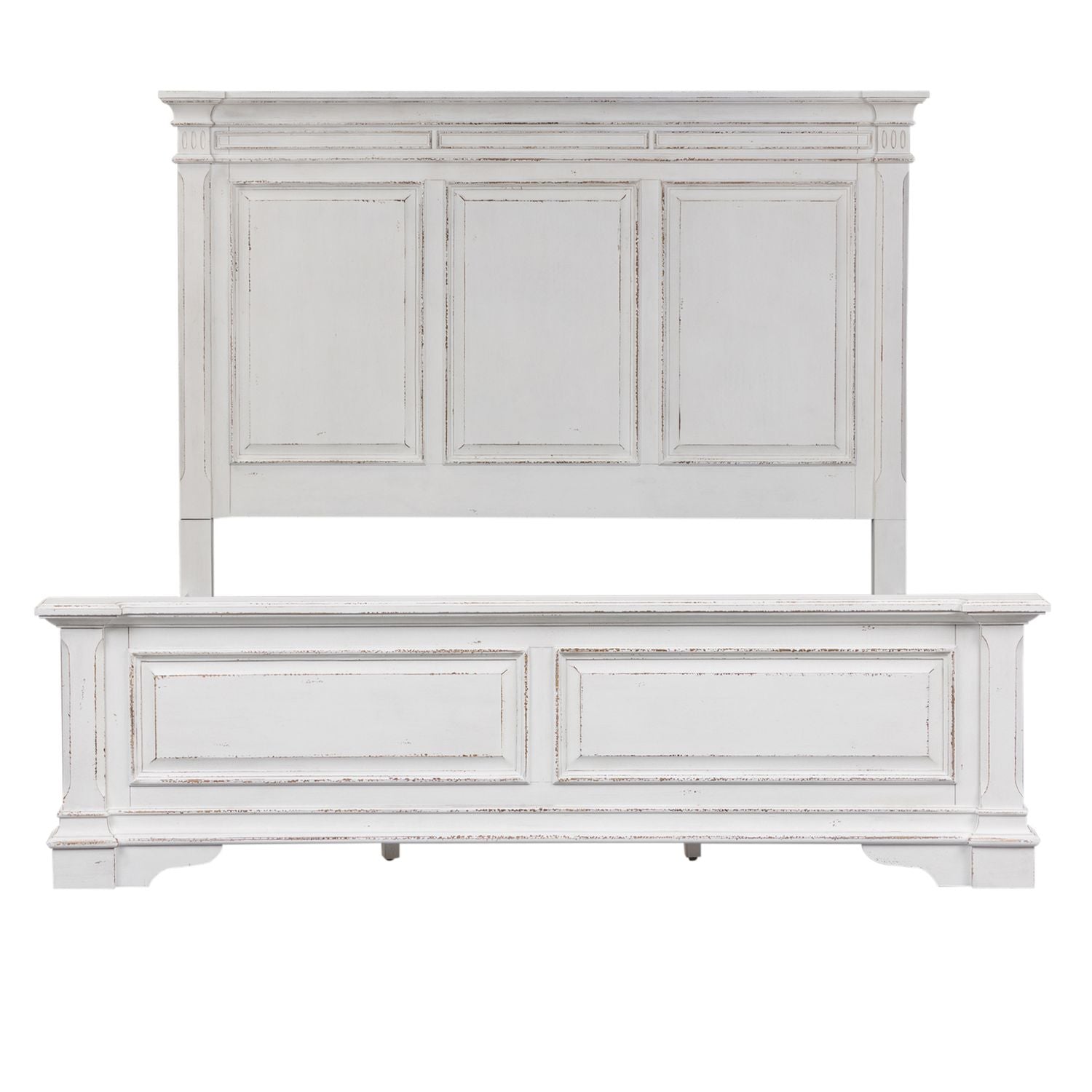 Adrijus King California Panel Bed, Dresser & Mirror