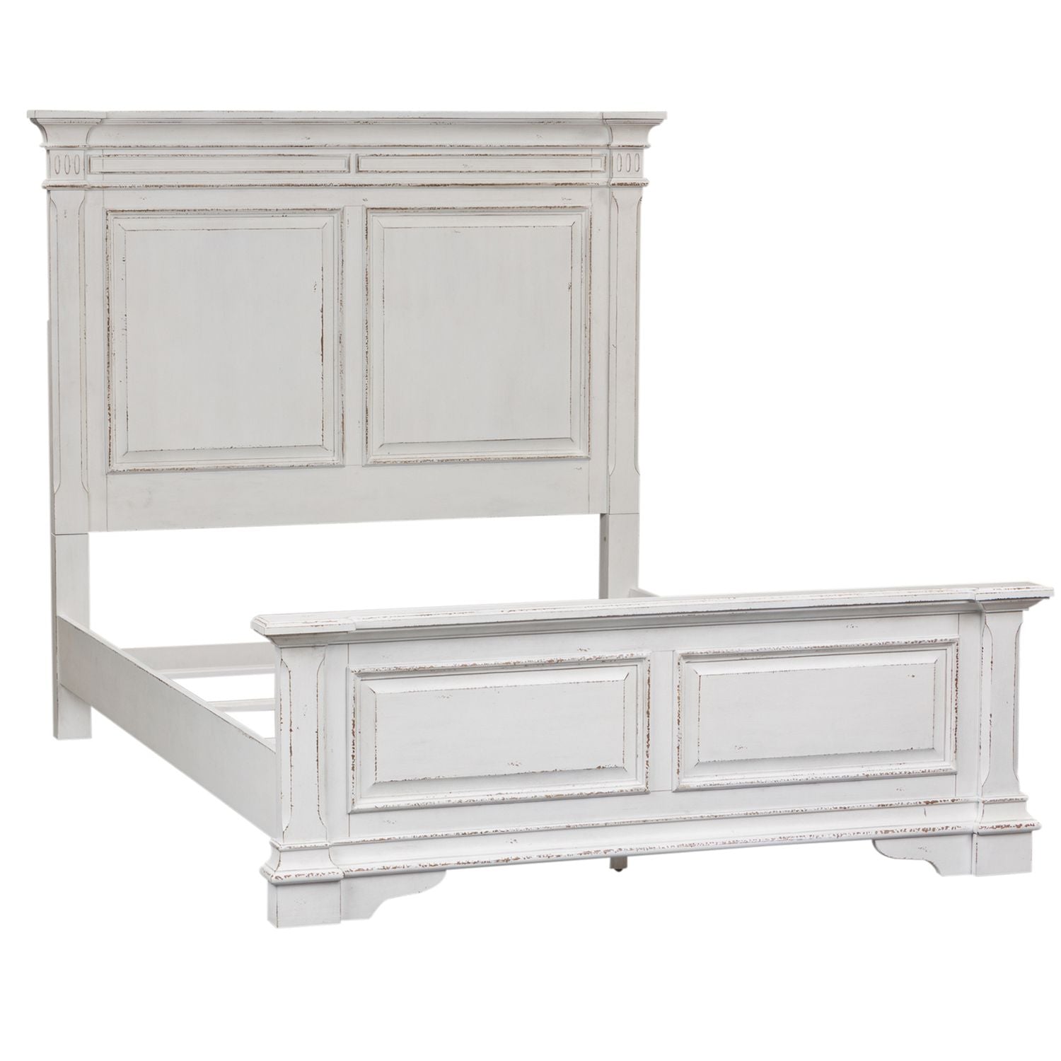 Adrin King Panel Bed, Dresser & Mirror