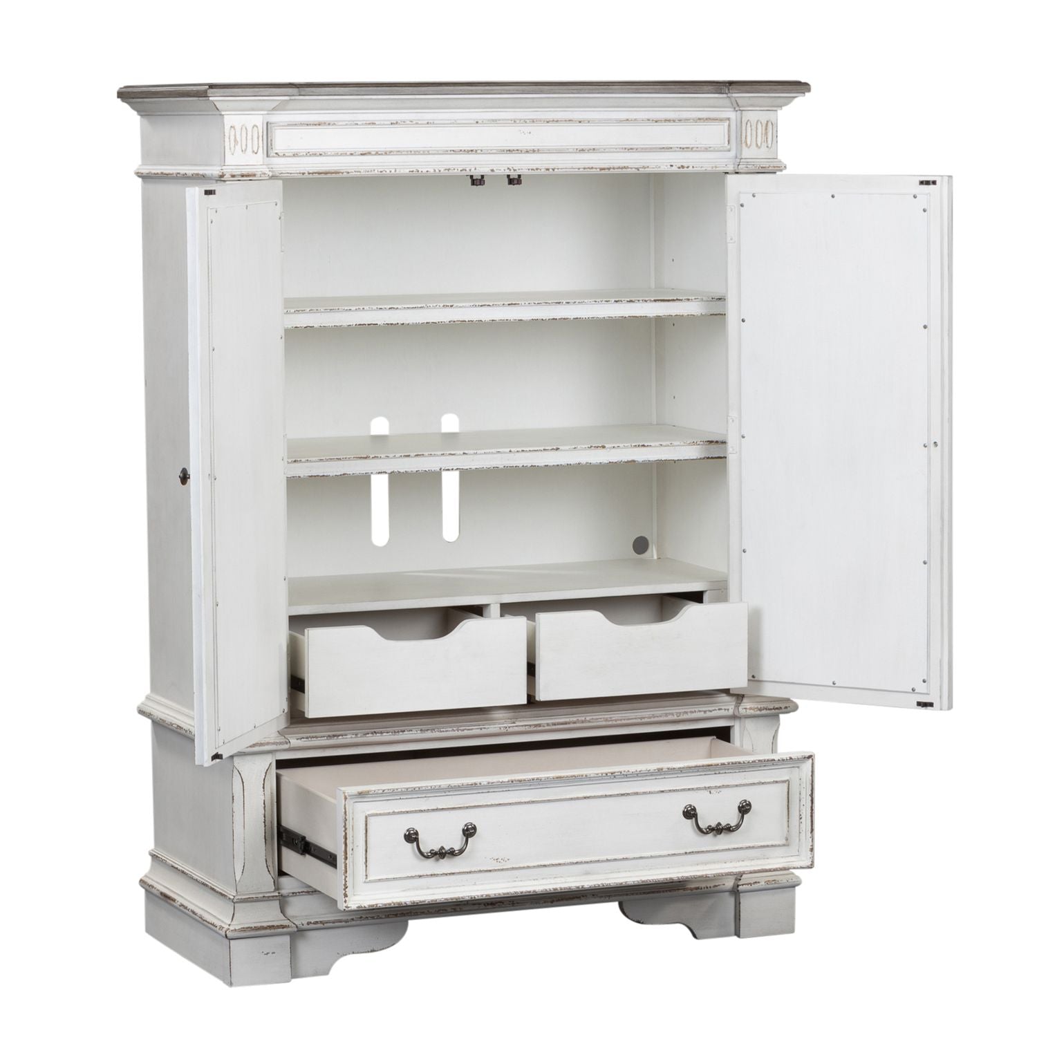 Dezzie Mirrored Door Chest