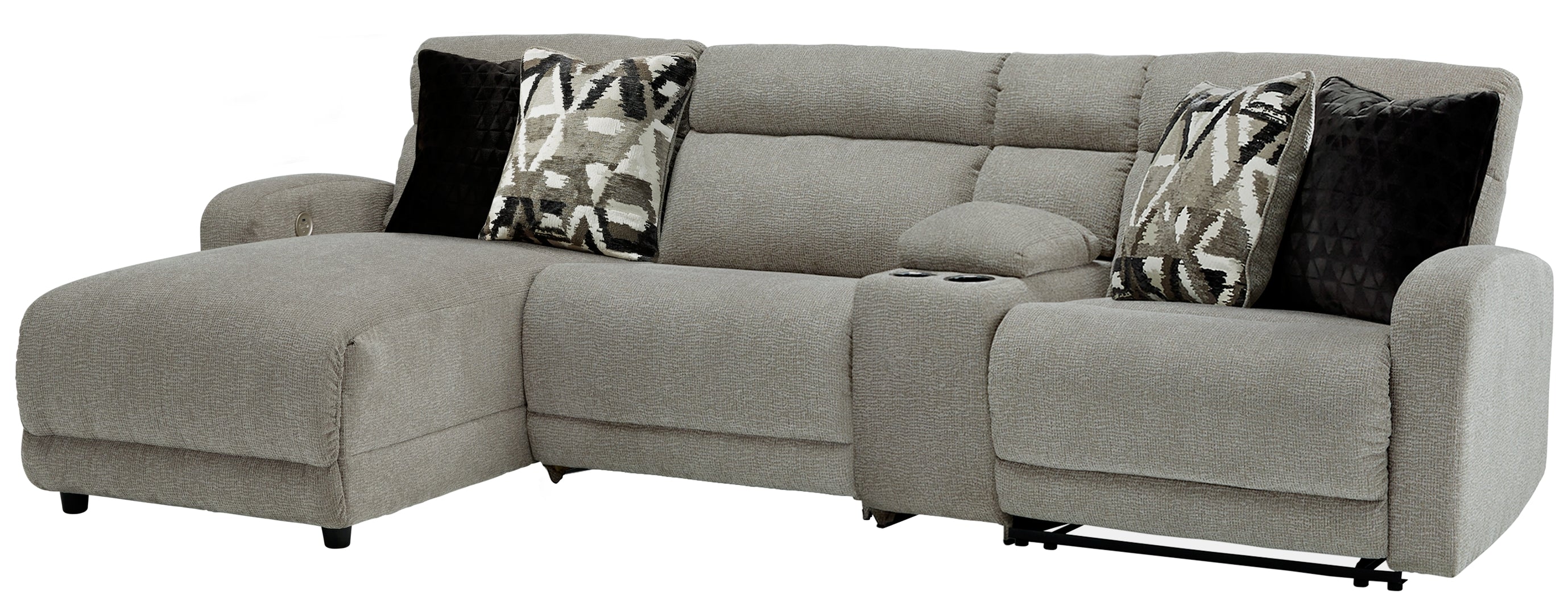 Colleyville 4-Piece Power Reclining Sectional with Chaise