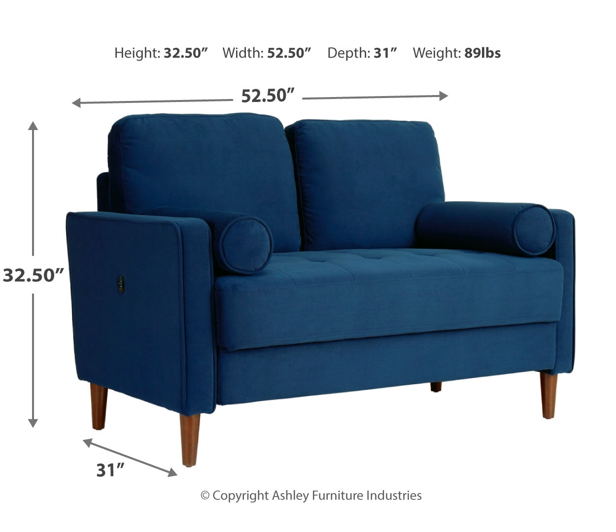 Darlow Sofa and Loveseat