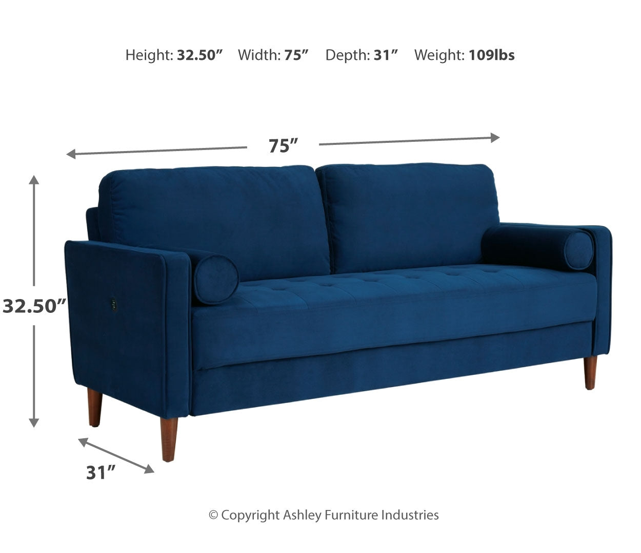 Darlow Sofa and Loveseat