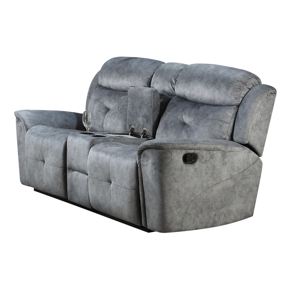 Aracelie Motion Loveseat W/Console