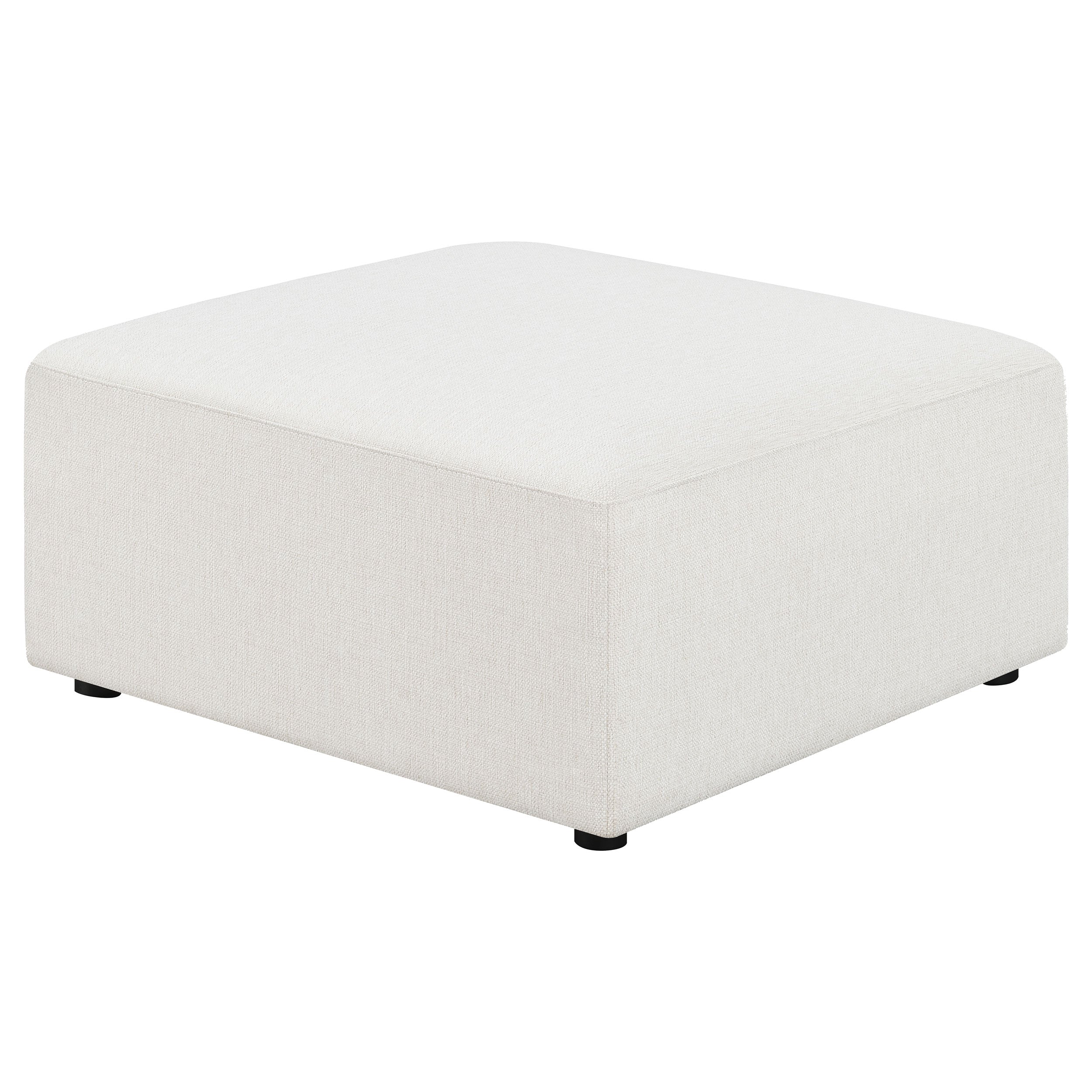 Aleatra 6-piece Upholstered Modular Sectional Pearl Sectional White