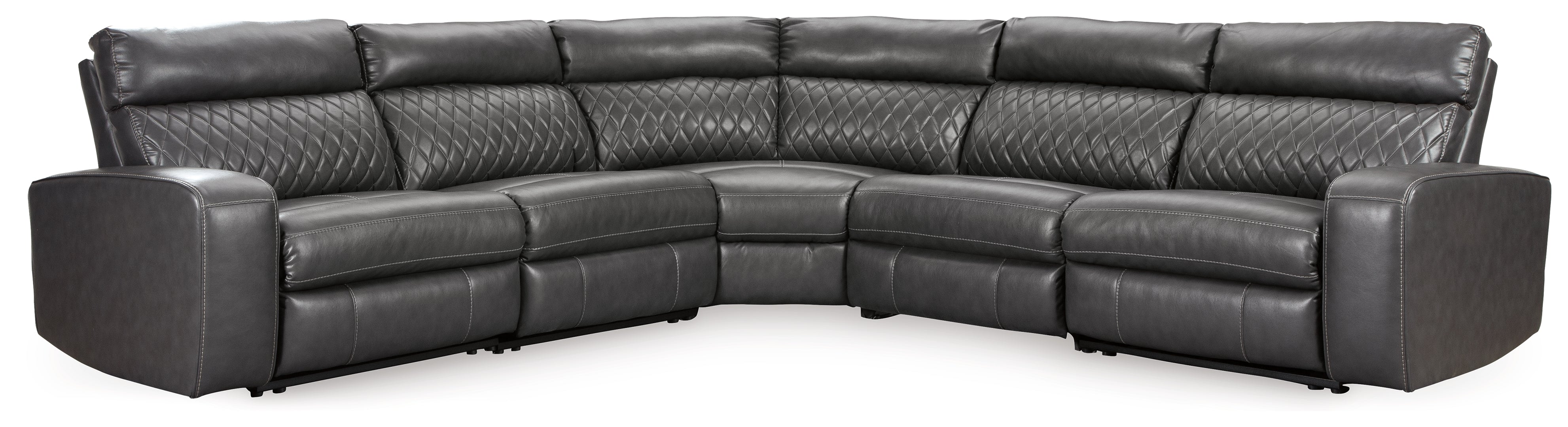 Samperstone 5-Piece Power Reclining Sectional