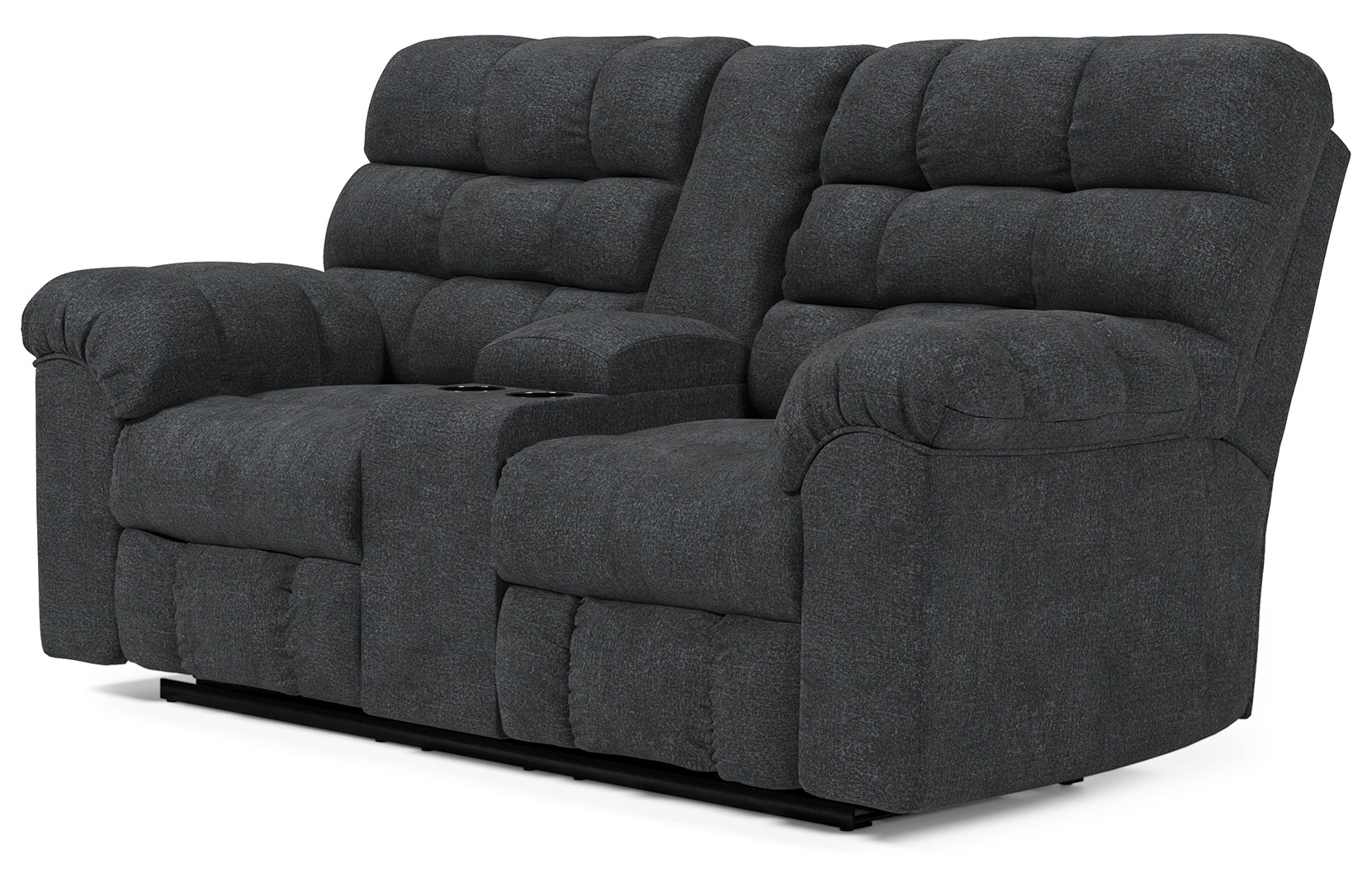 Wilhurst Reclining Loveseat with Console