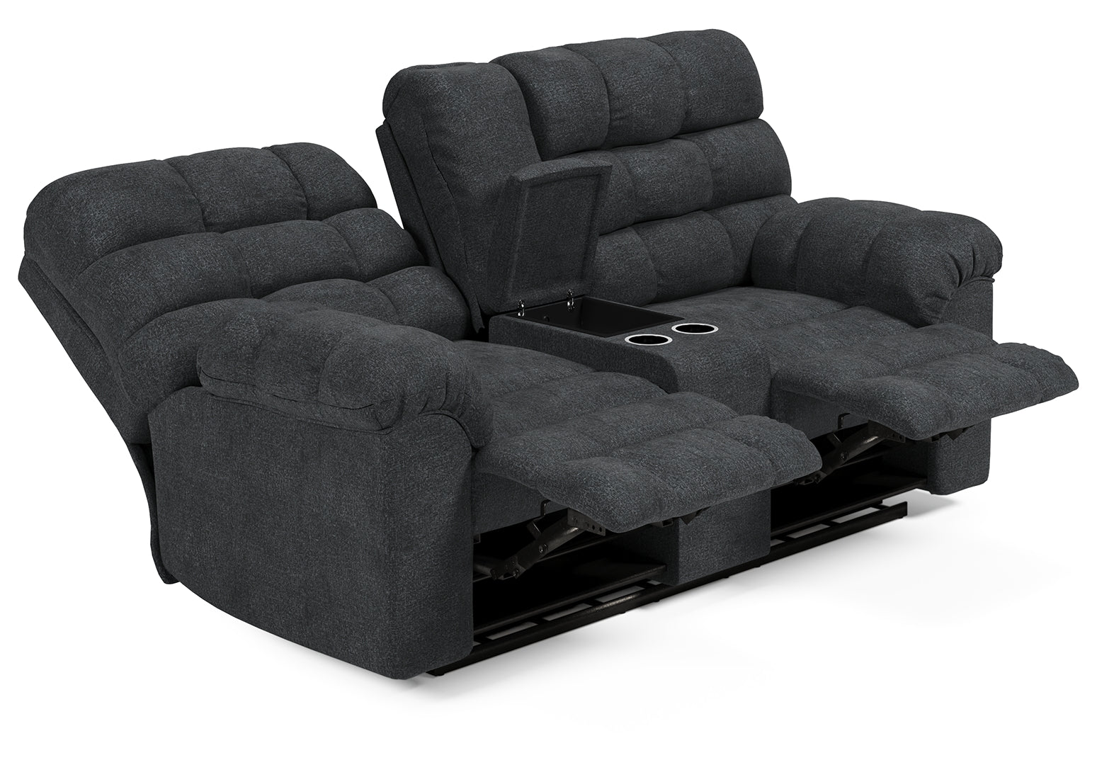 Wilhurst Reclining Loveseat with Console