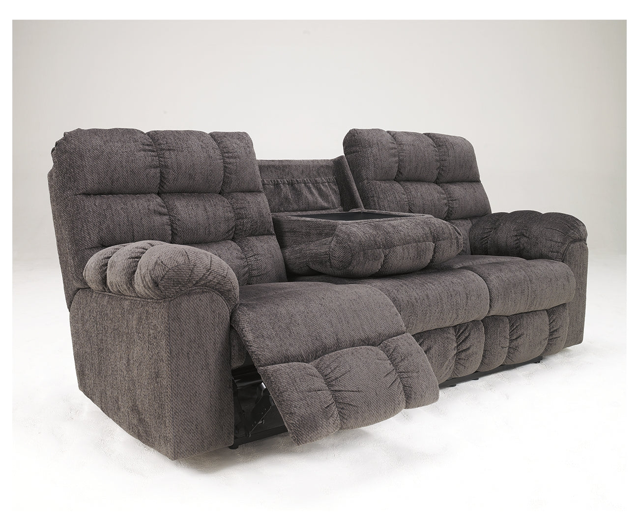 Acieona Reclining Sofa with Drop Down Table