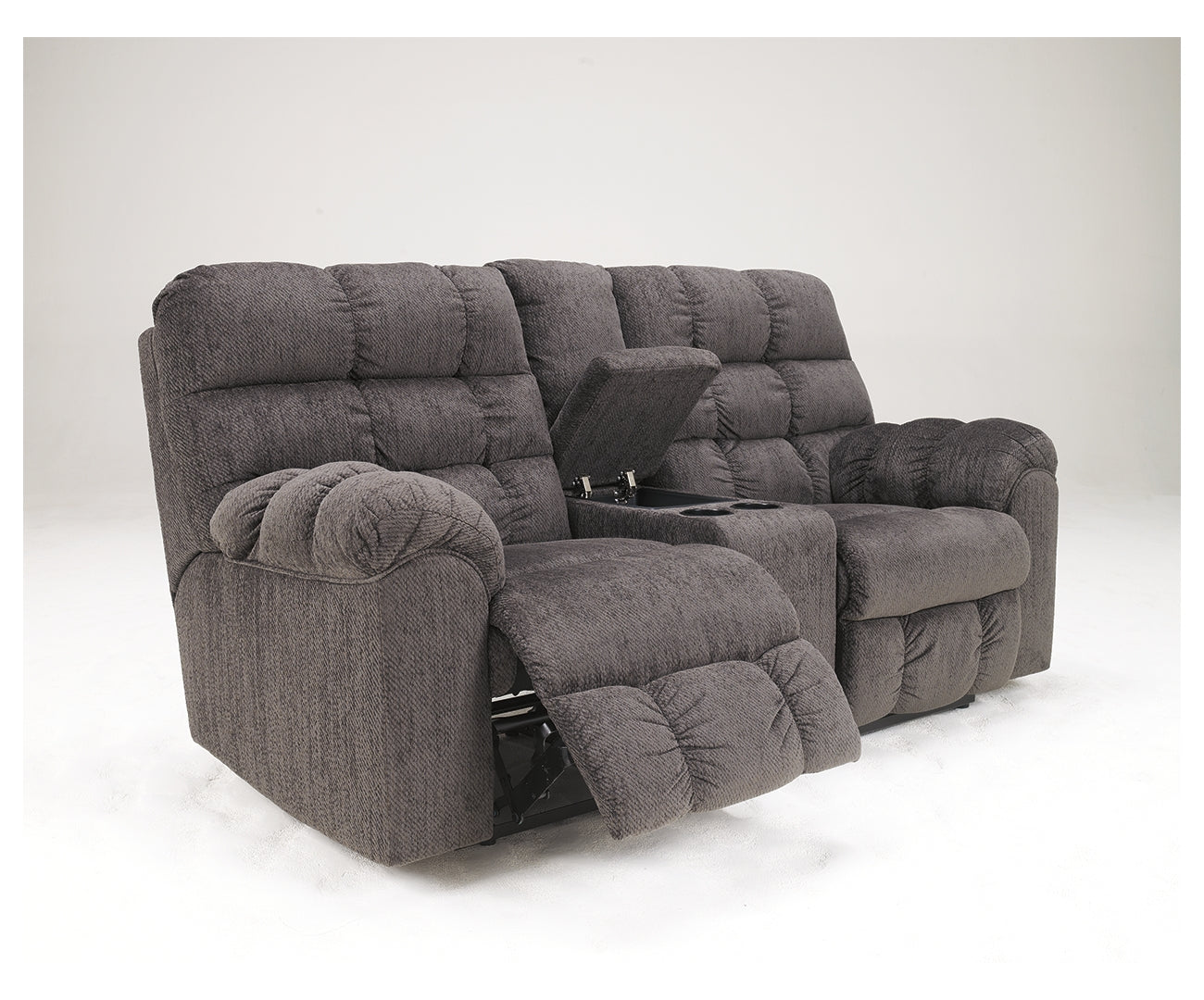 Acieona Reclining Loveseat with Console