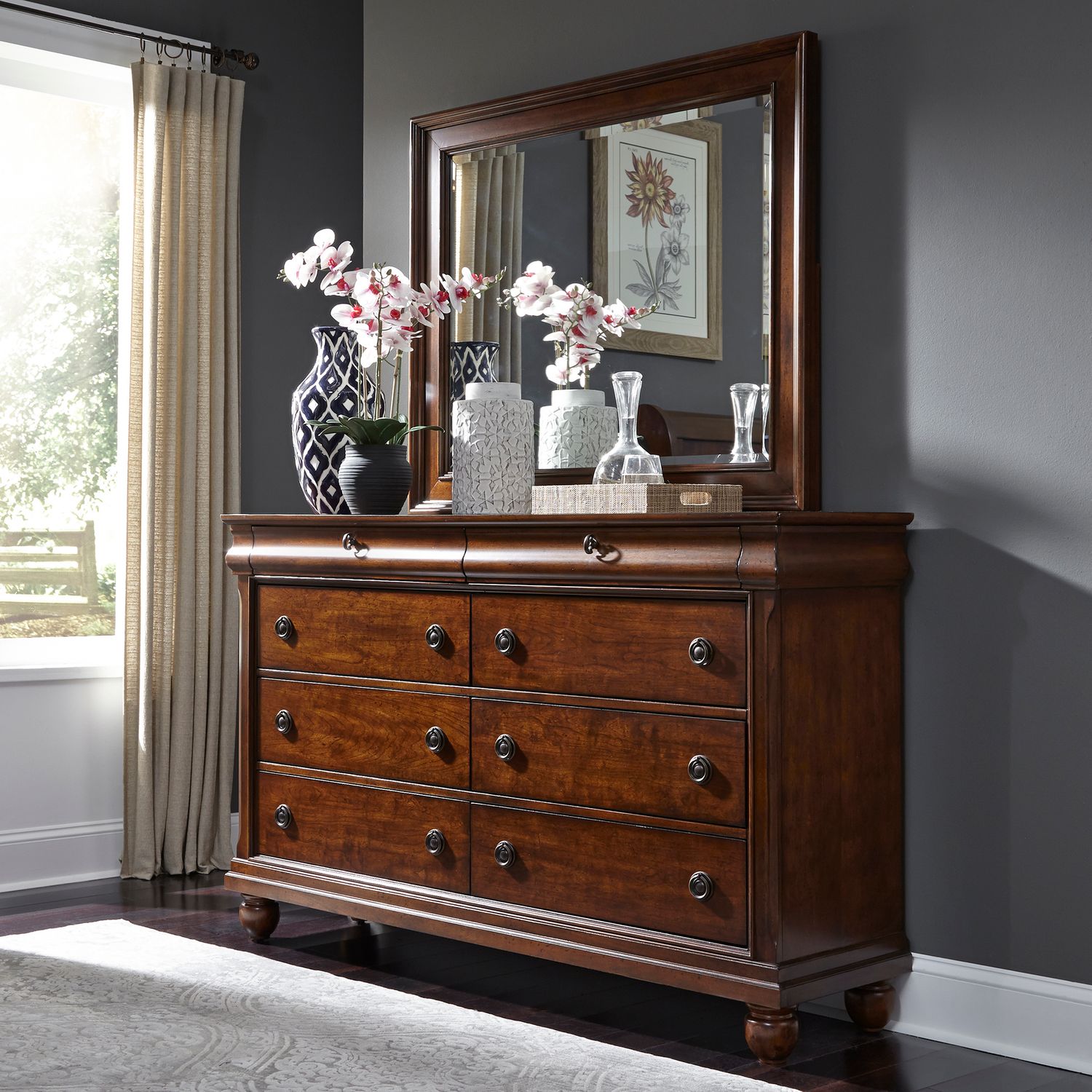 Bowning Dresser & Mirror