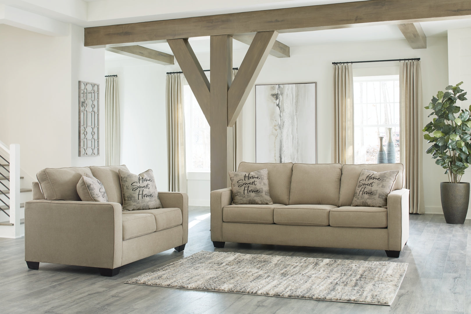 Lucina Sofa and Loveseat