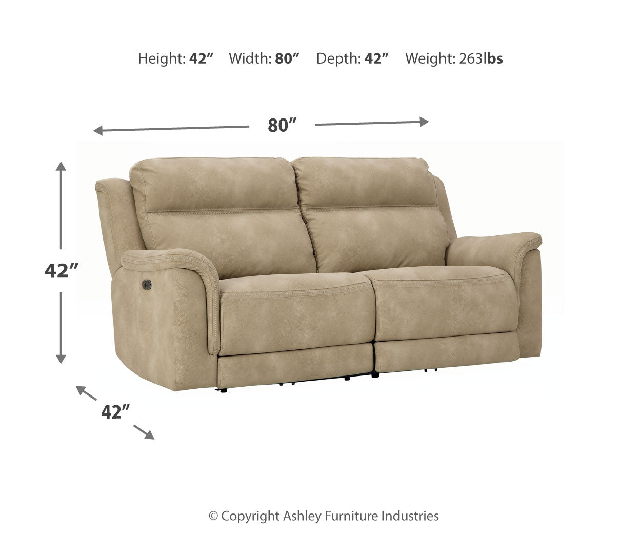 Next-Gen DuraPella Power Reclining Sofa