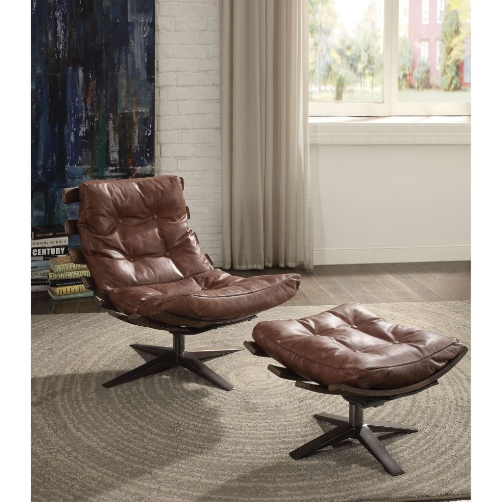 Anitrice Chair & Ottoman