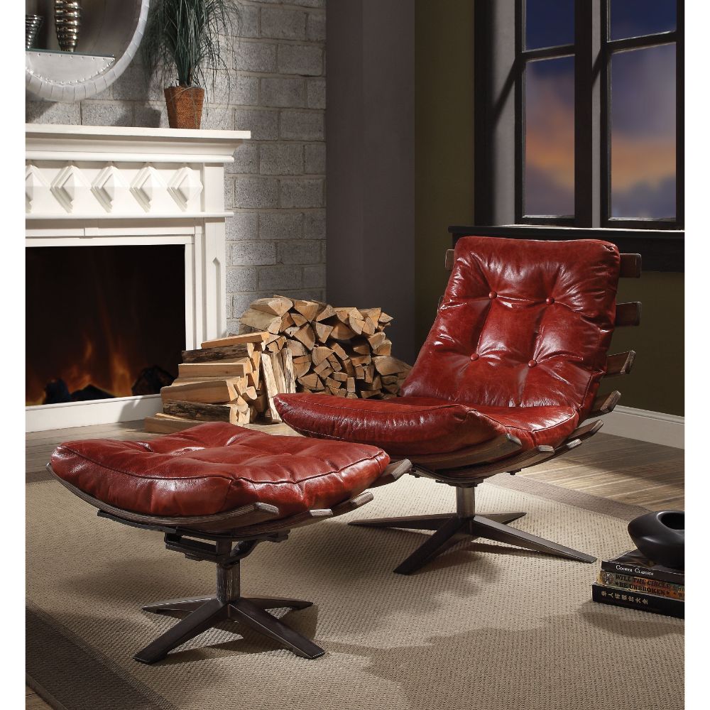 Klimetz Chair & Ottoman