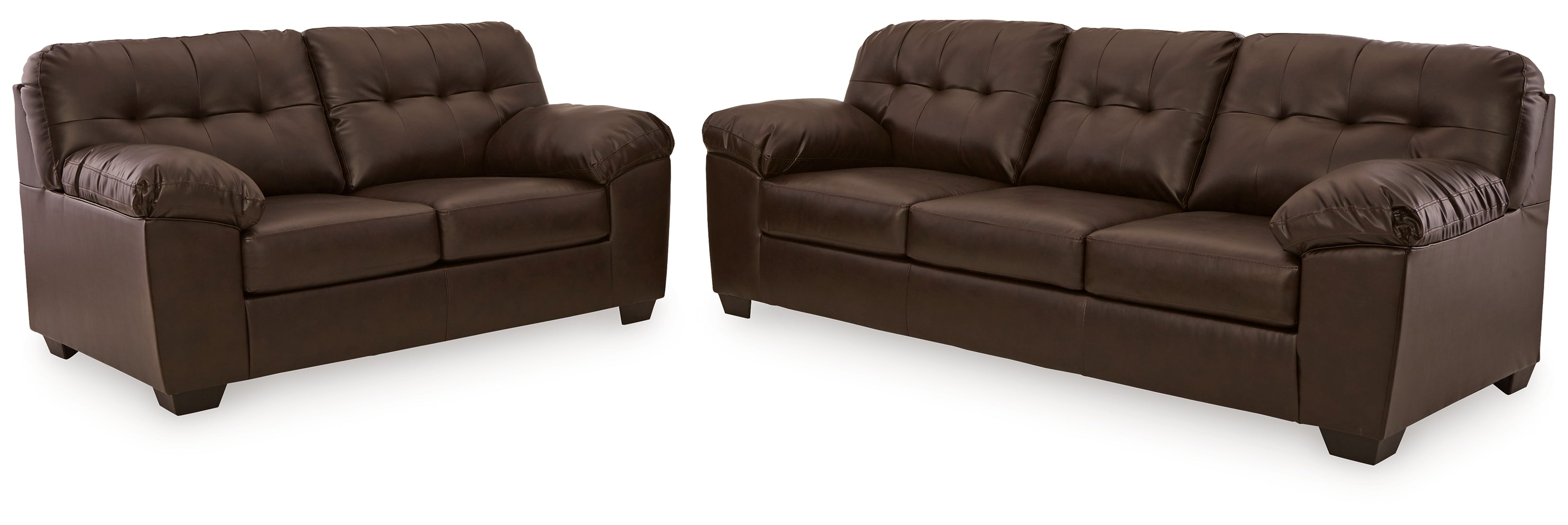 Donlen Sofa and Loveseat