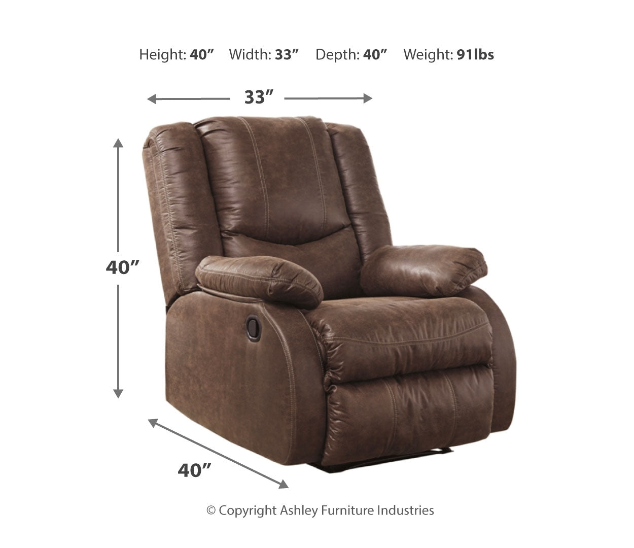 Bladewood Recliner